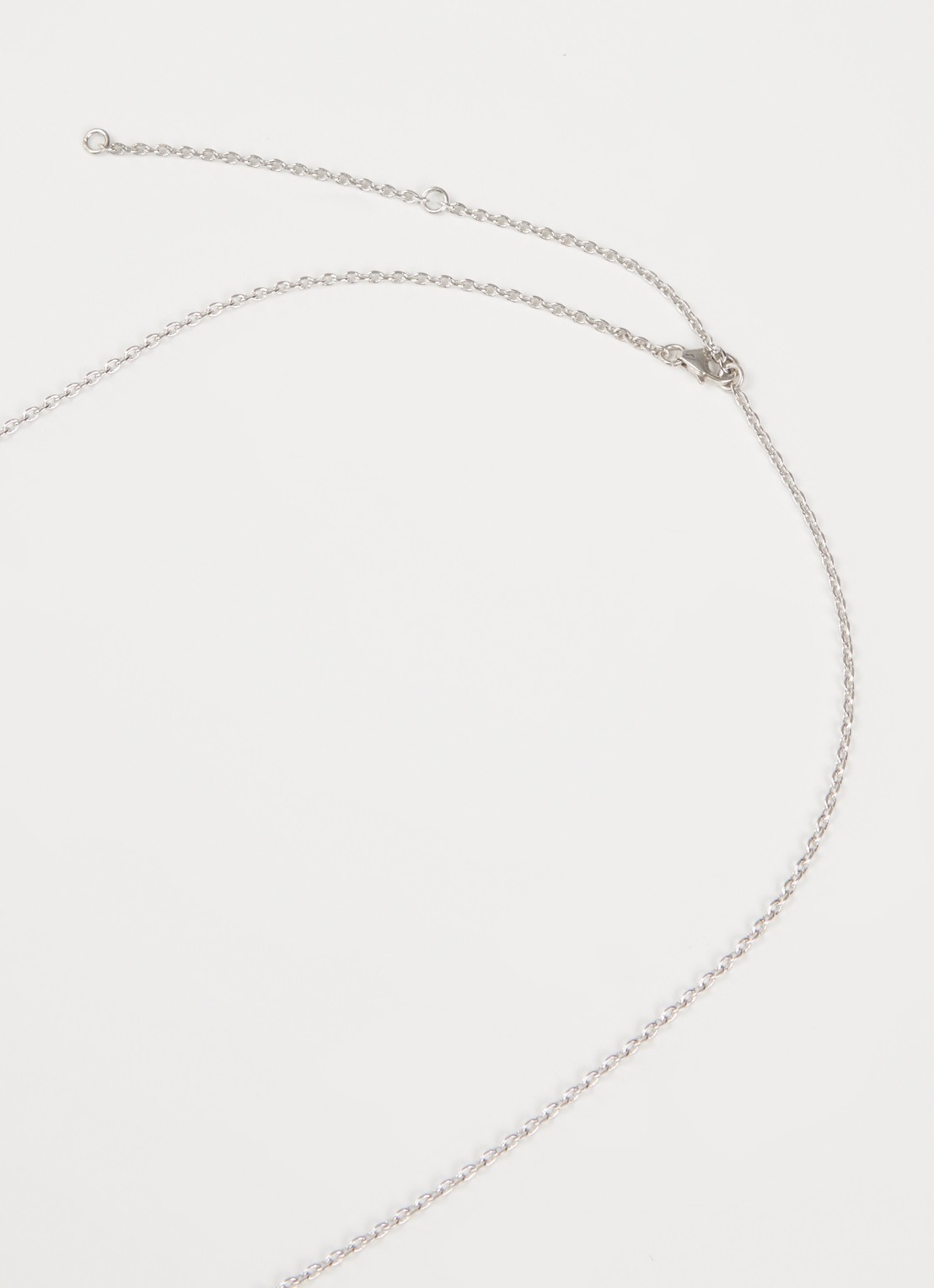 ba&sh Noor ketting met hanger - detail 3 zilver