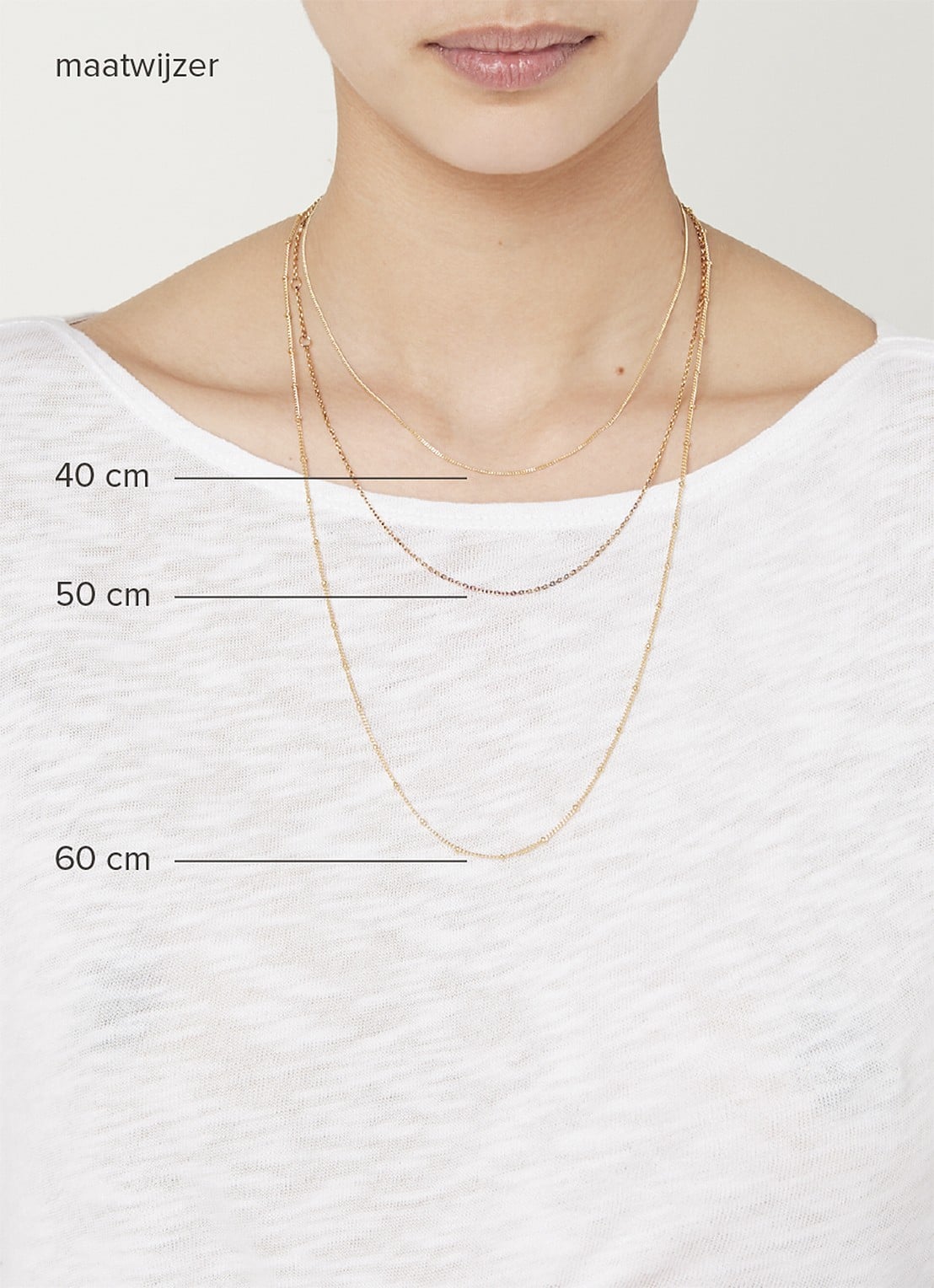 ba&sh Noor ketting met hanger - detail 5 zilver