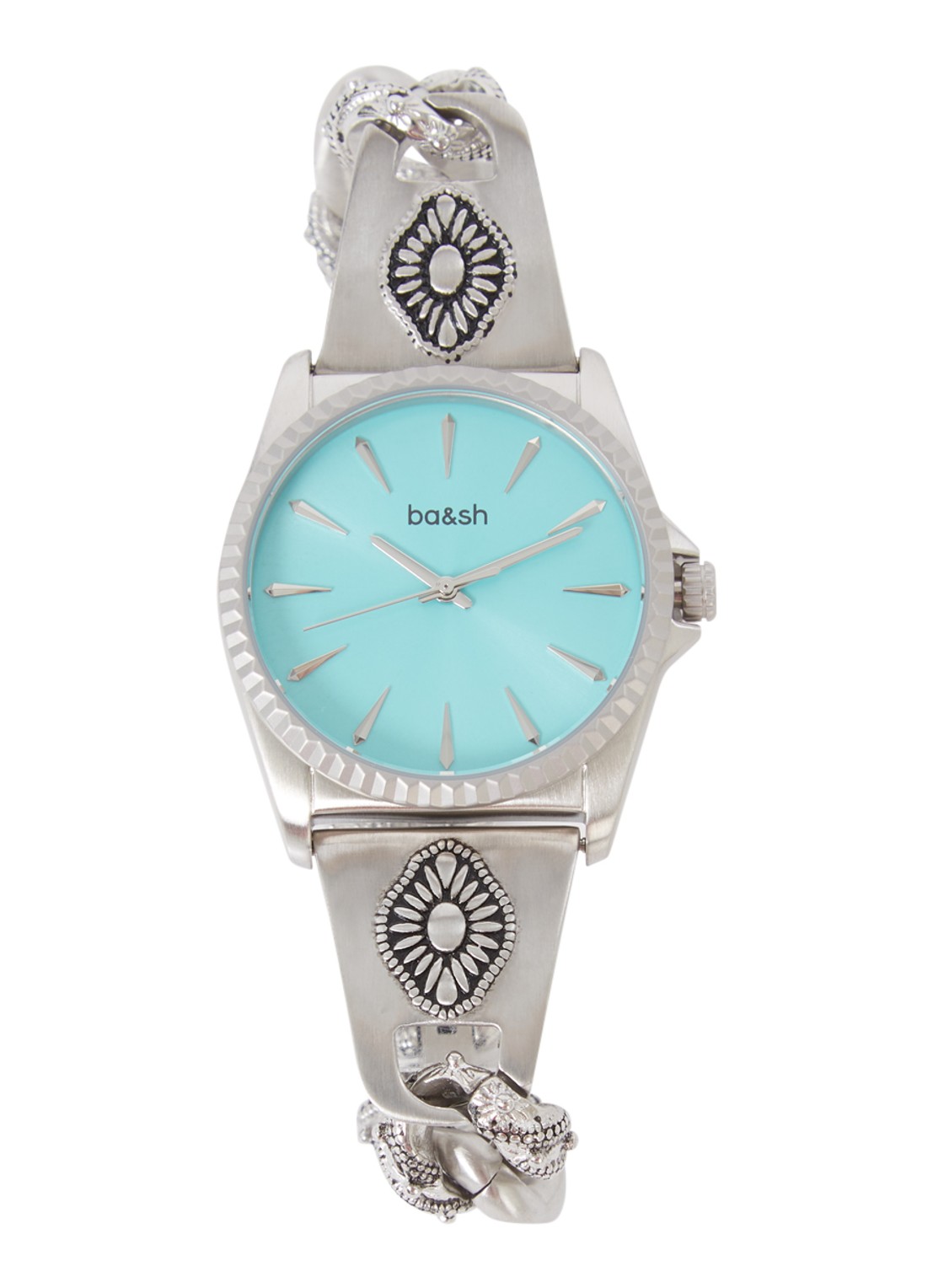 ba&sh Reset horloge BAW1004 - voorkant zilver
