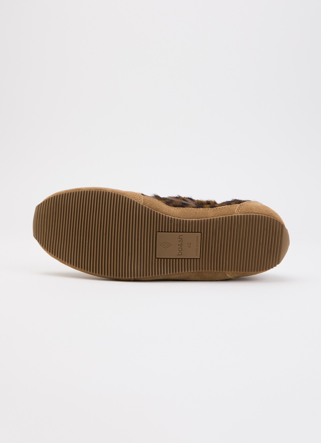 ba&sh Sneaker met suède details - detail 5 bruin