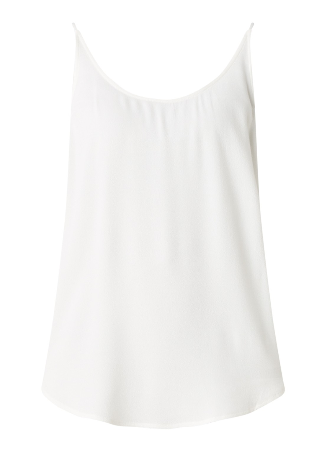 Ba&sh Spaghetti top met rugdecolleté - voorkant 2 wit