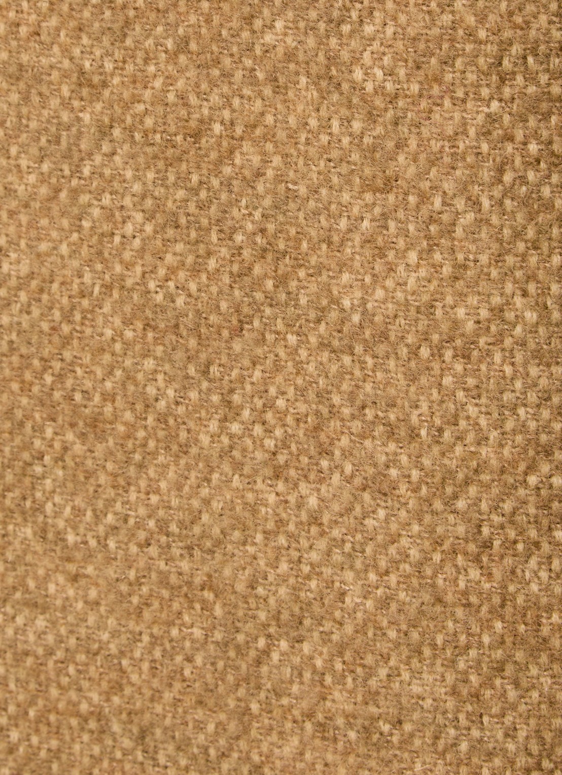 ba&sh Tao double-breasted mantel in scheerwolblend met opgestikte zakken - detail 5 camel