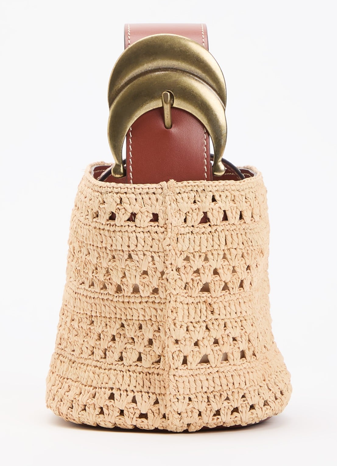 ba&sh YouYou handtas met afneembare schouderriem - detail 4 beige