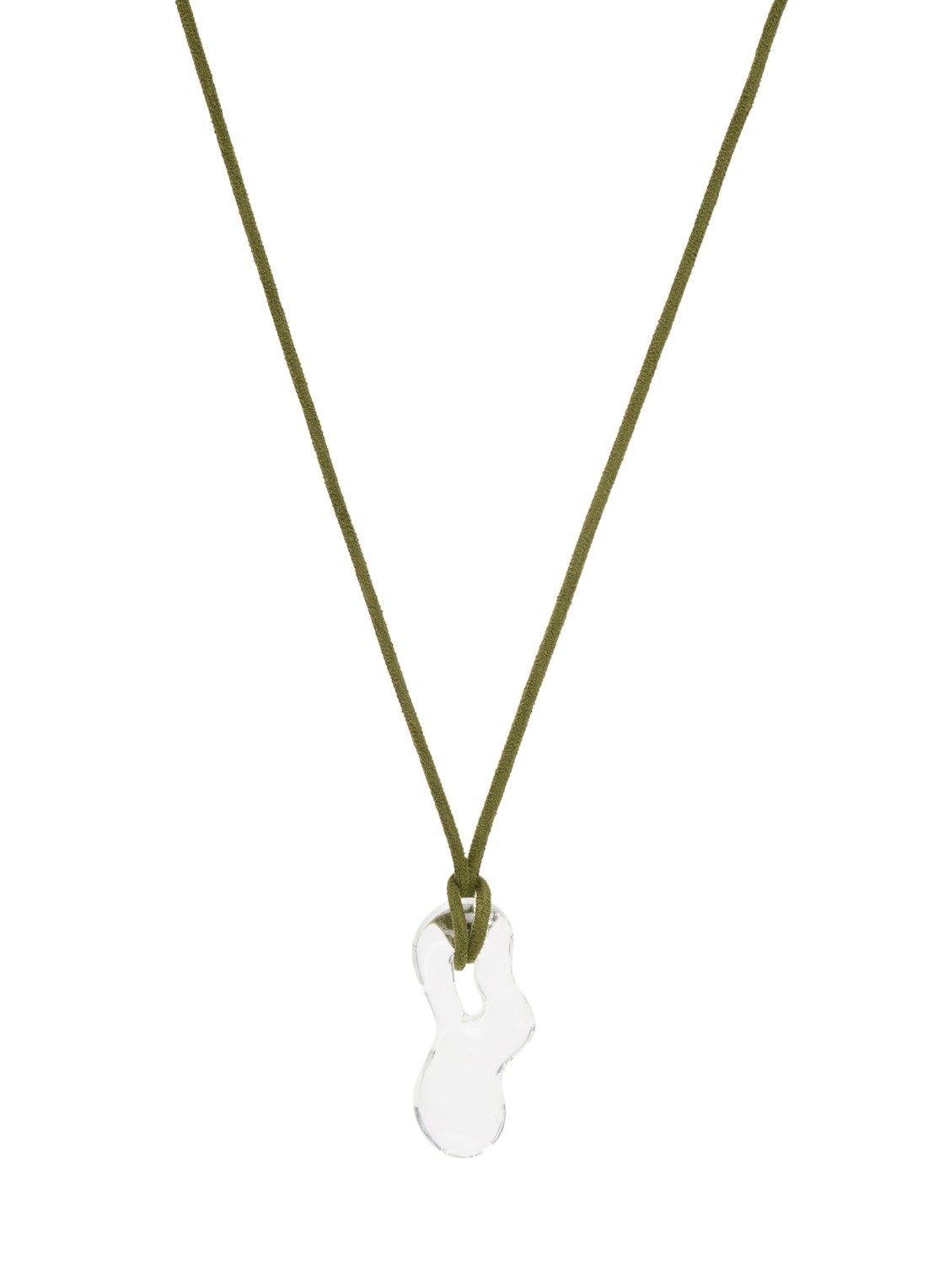Babs The Label Teardrop ketting - voorkant 4 transparant