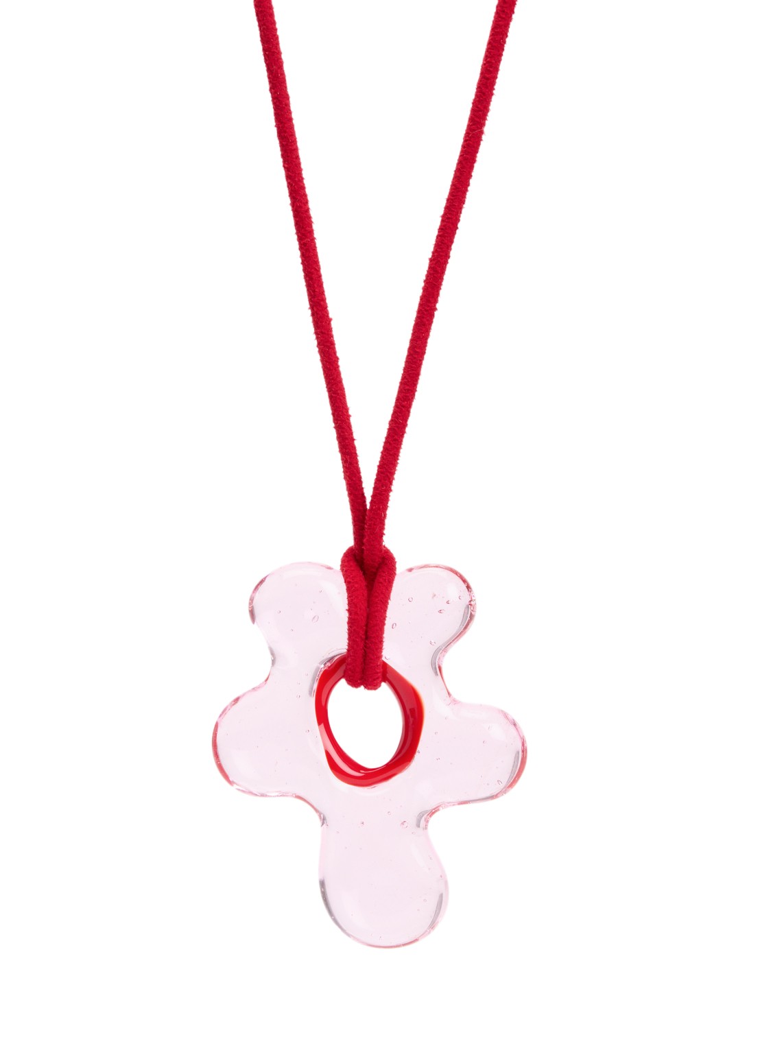 Babs The Label Wild Bloom ketting - voorkant 4 rood