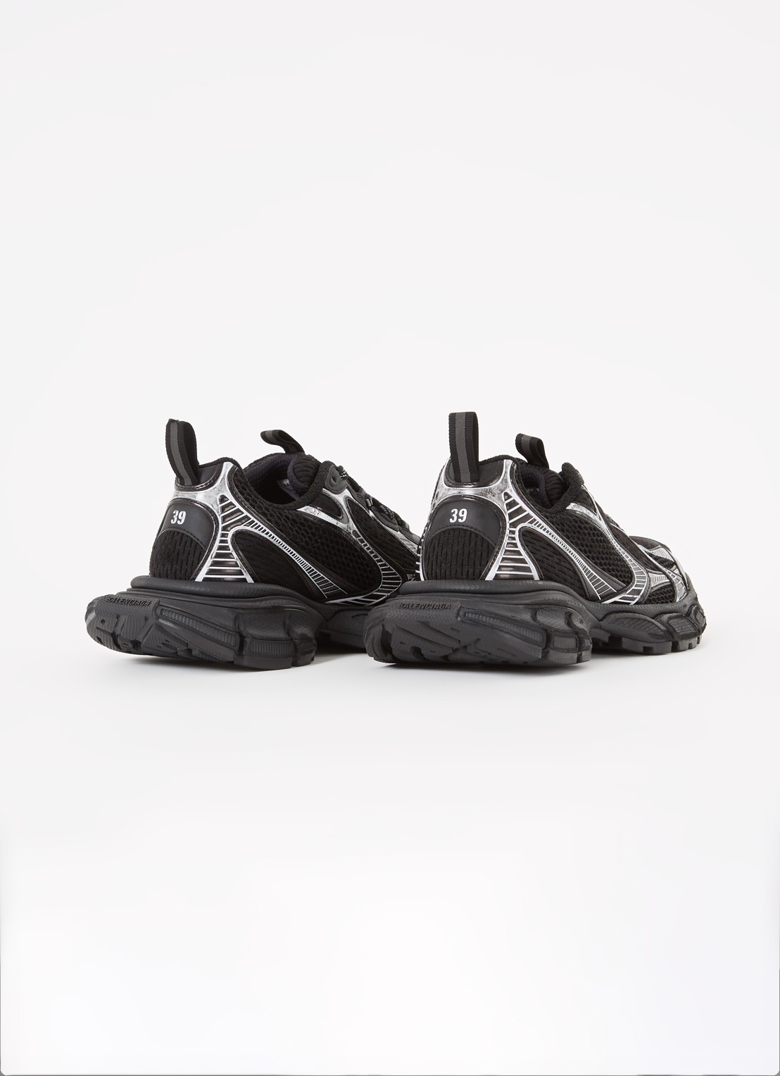 Balenciaga 3XL sneaker met mesh details  - detail 4 zwart