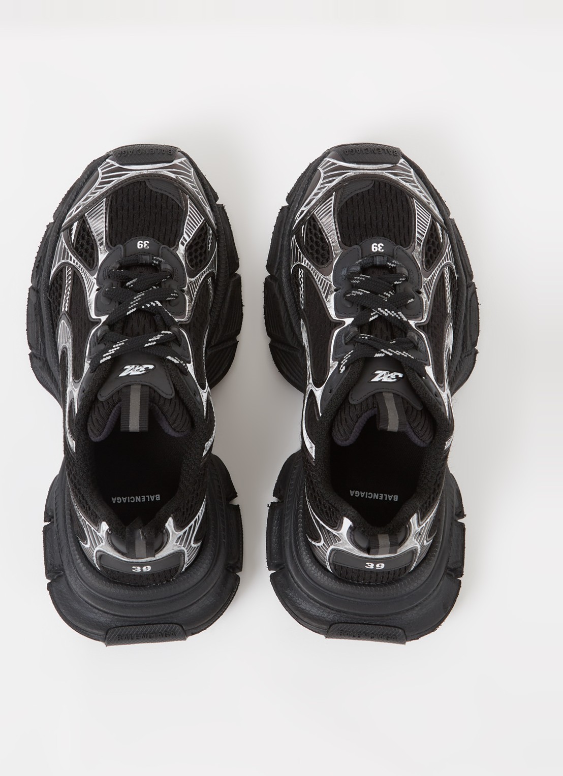 Balenciaga 3XL sneaker met mesh details  - detail 5 zwart