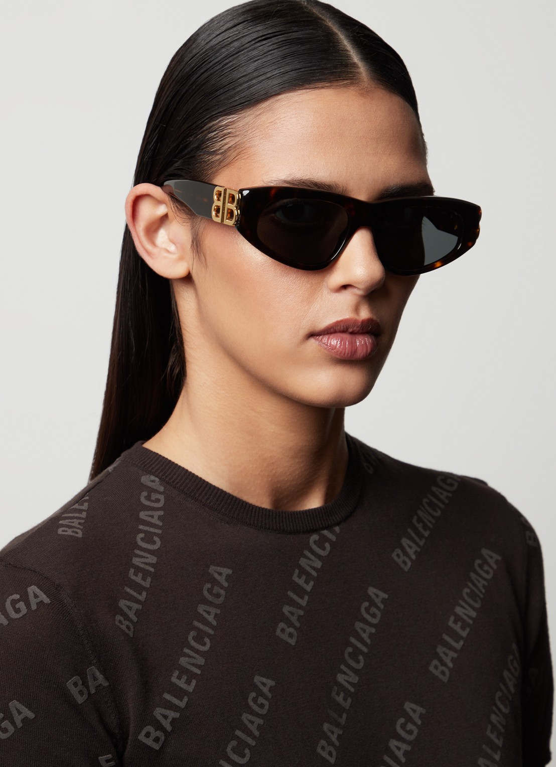 Balenciaga Balenciaga *6E000259 BB0095S T - voorkant 5 donkerbruin