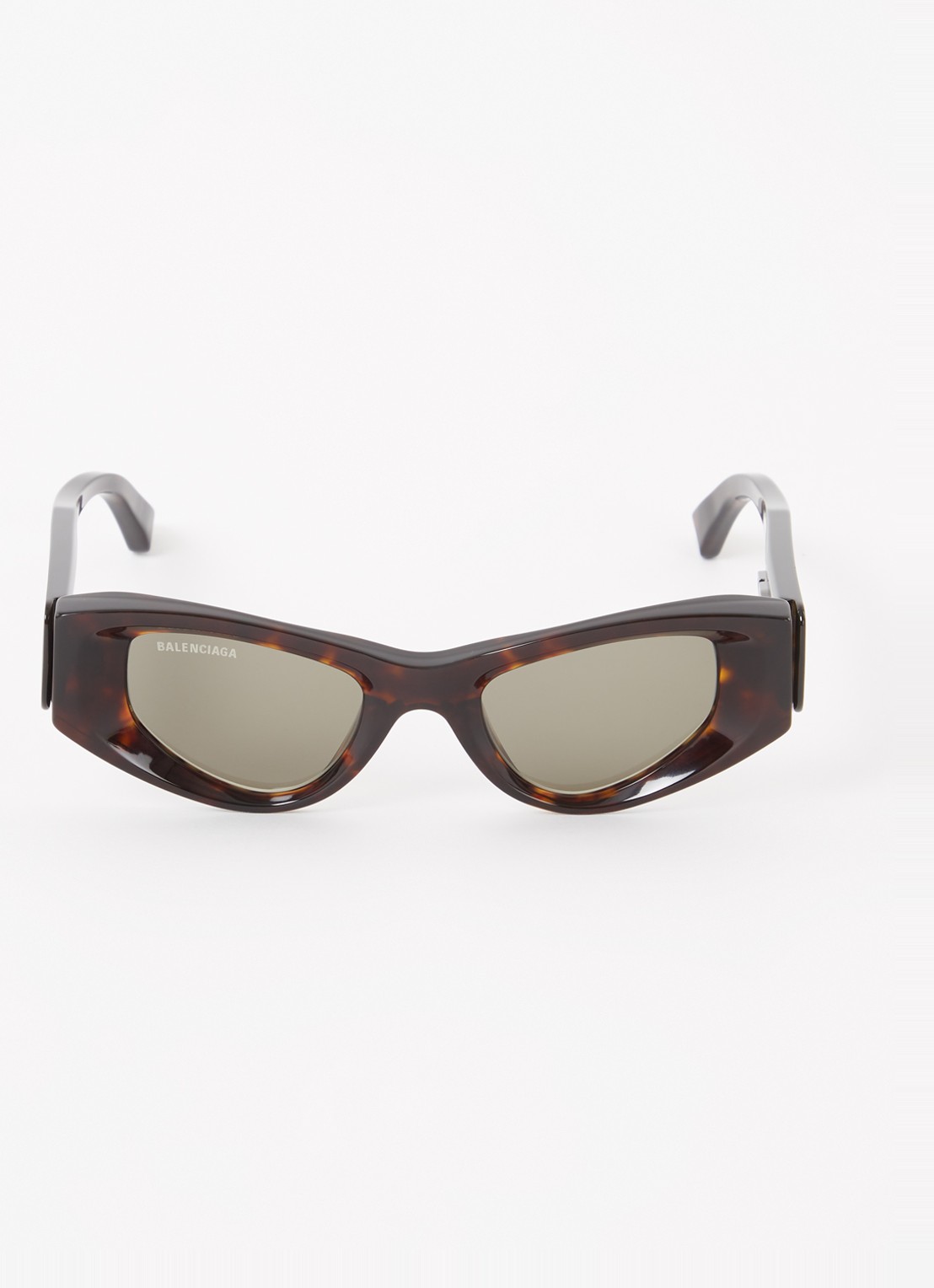 Balenciaga Cat eye zonnebril BB0243S - detail donkerbruin