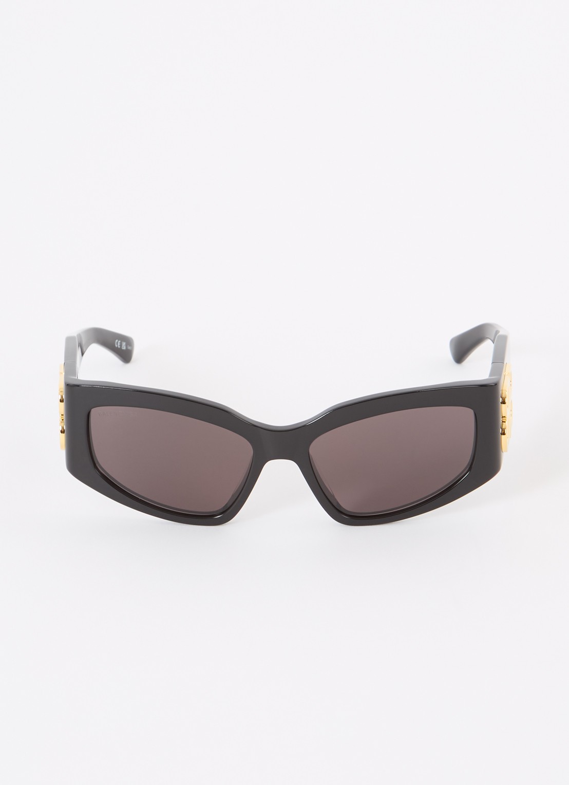 Balenciaga Cat Eye zonnebril BB0321S - detail 3 zwart
