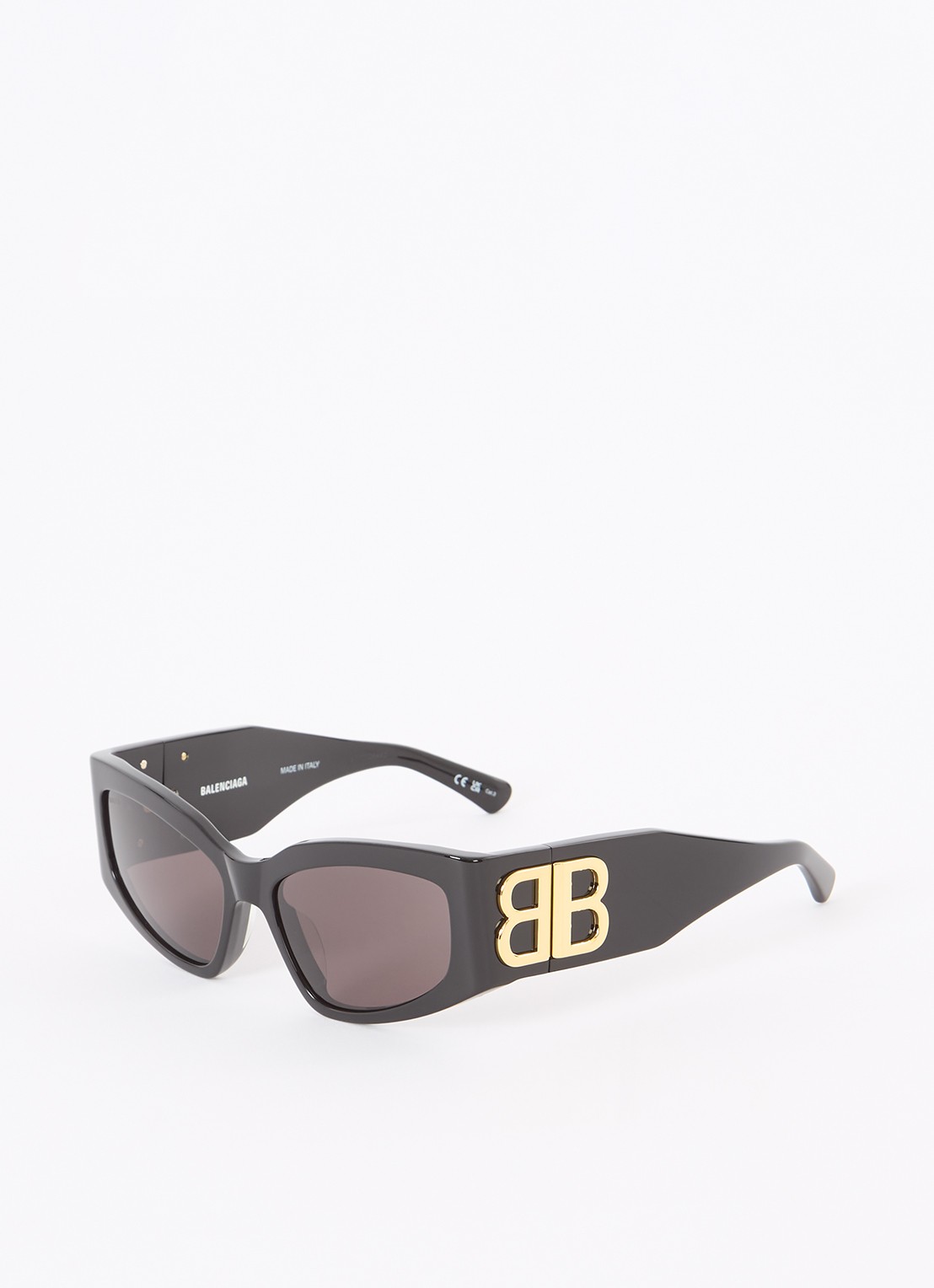 Balenciaga Cat Eye zonnebril BB0321S - voorkant zwart