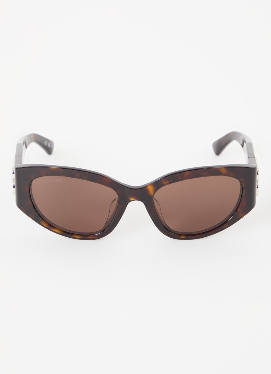 Balenciaga Cat Eye zonnebril  BB0324SK - detail donkerbruin