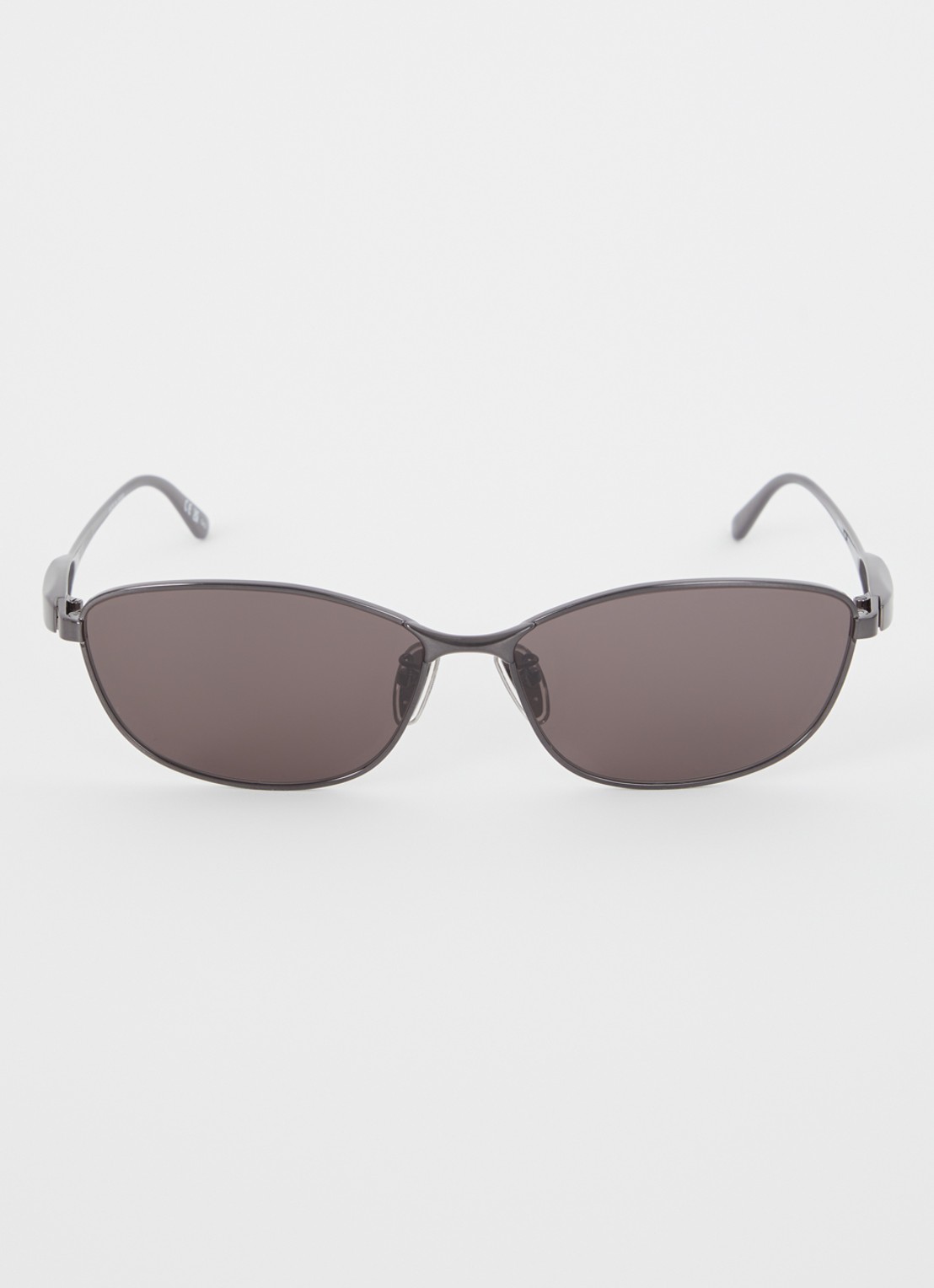Balenciaga Cat Eye zonnebril BB0357SA - detail antraciet