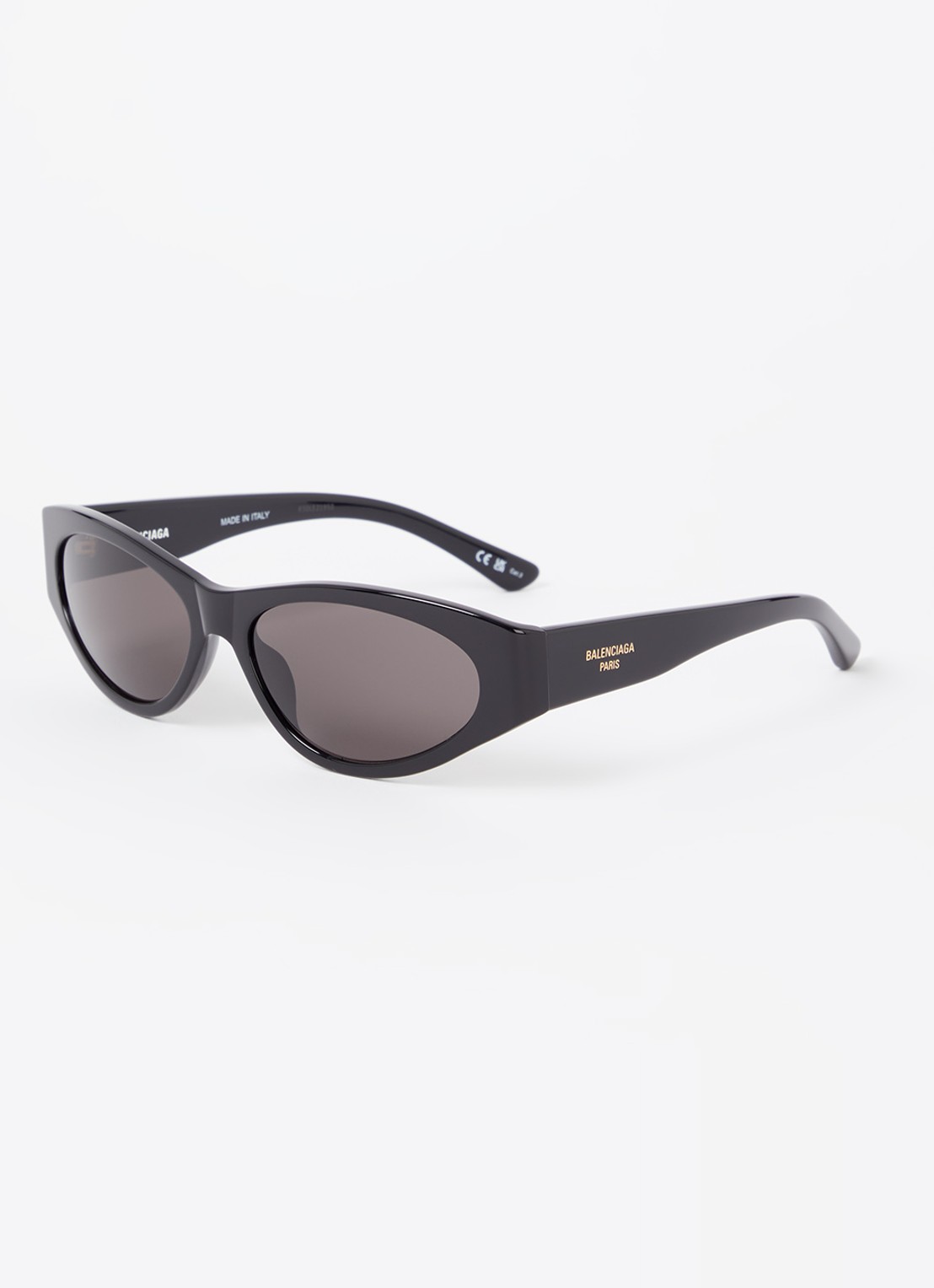 Balenciaga Cat Eye zonnebril BB0367S - voorkant zwart
