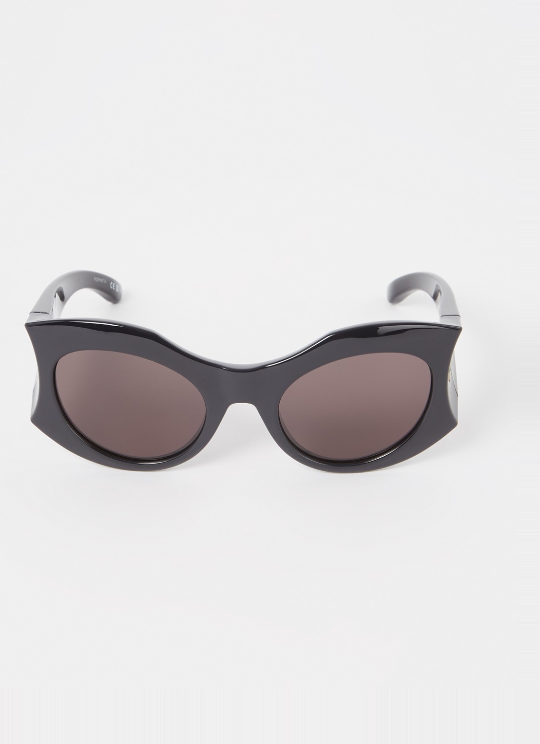 Balenciaga Hourglass zonnebril BB0256S  - detail zwart