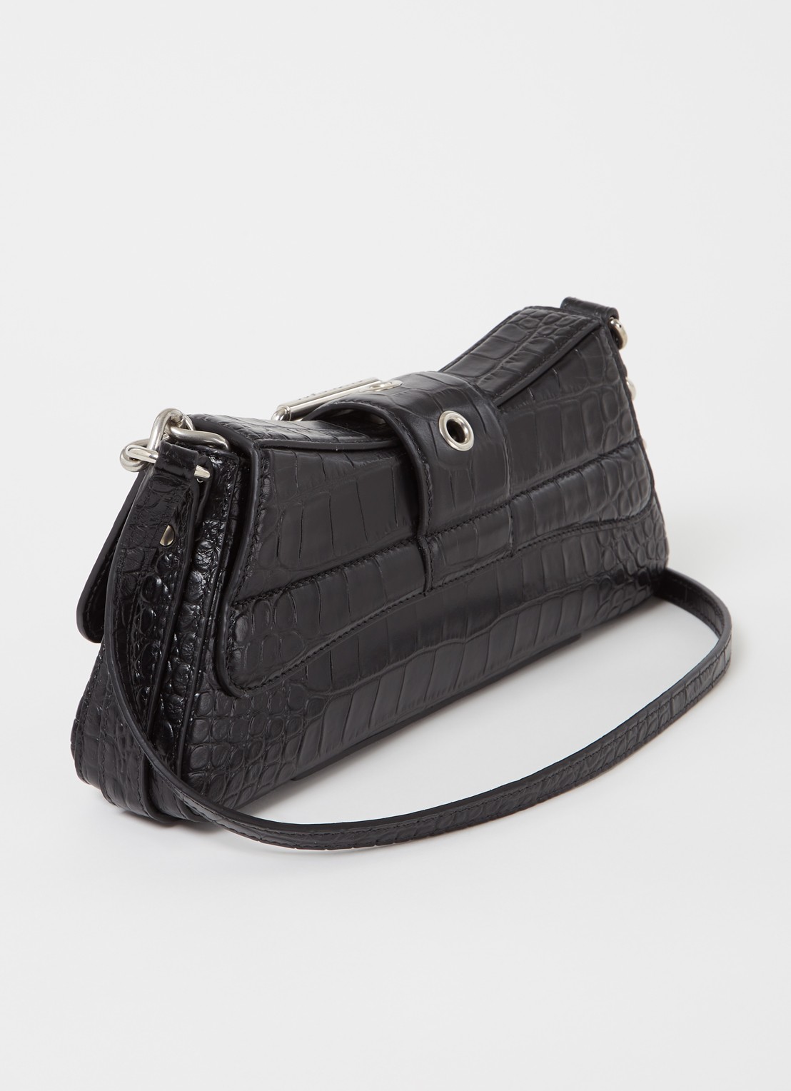 Balenciaga Lindsay schoudertas van kalfsleer - achterkant 6 zwart