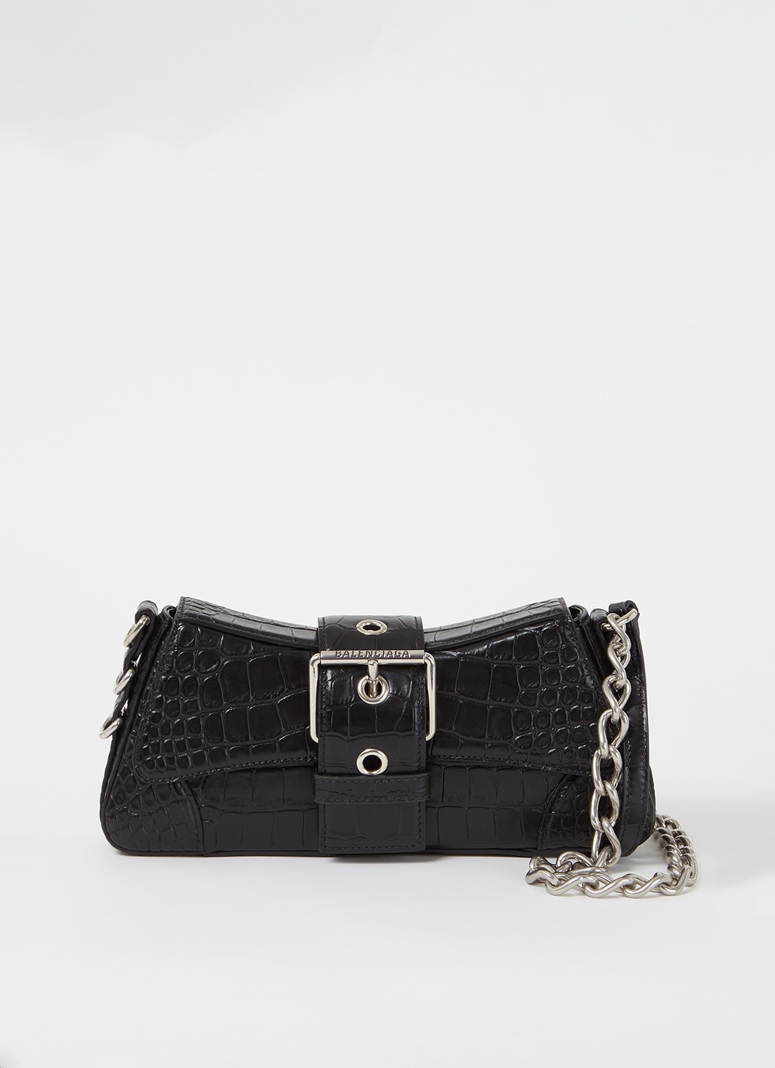 Balenciaga Lindsay schoudertas van kalfsleer - voorkant 4 zwart