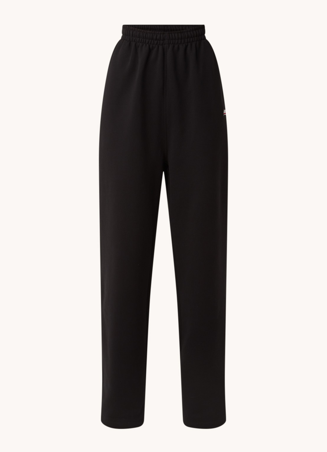 Balenciaga Political Campaign high waist wide fit joggingbroek met steekzakken - voorkant 3 zwart