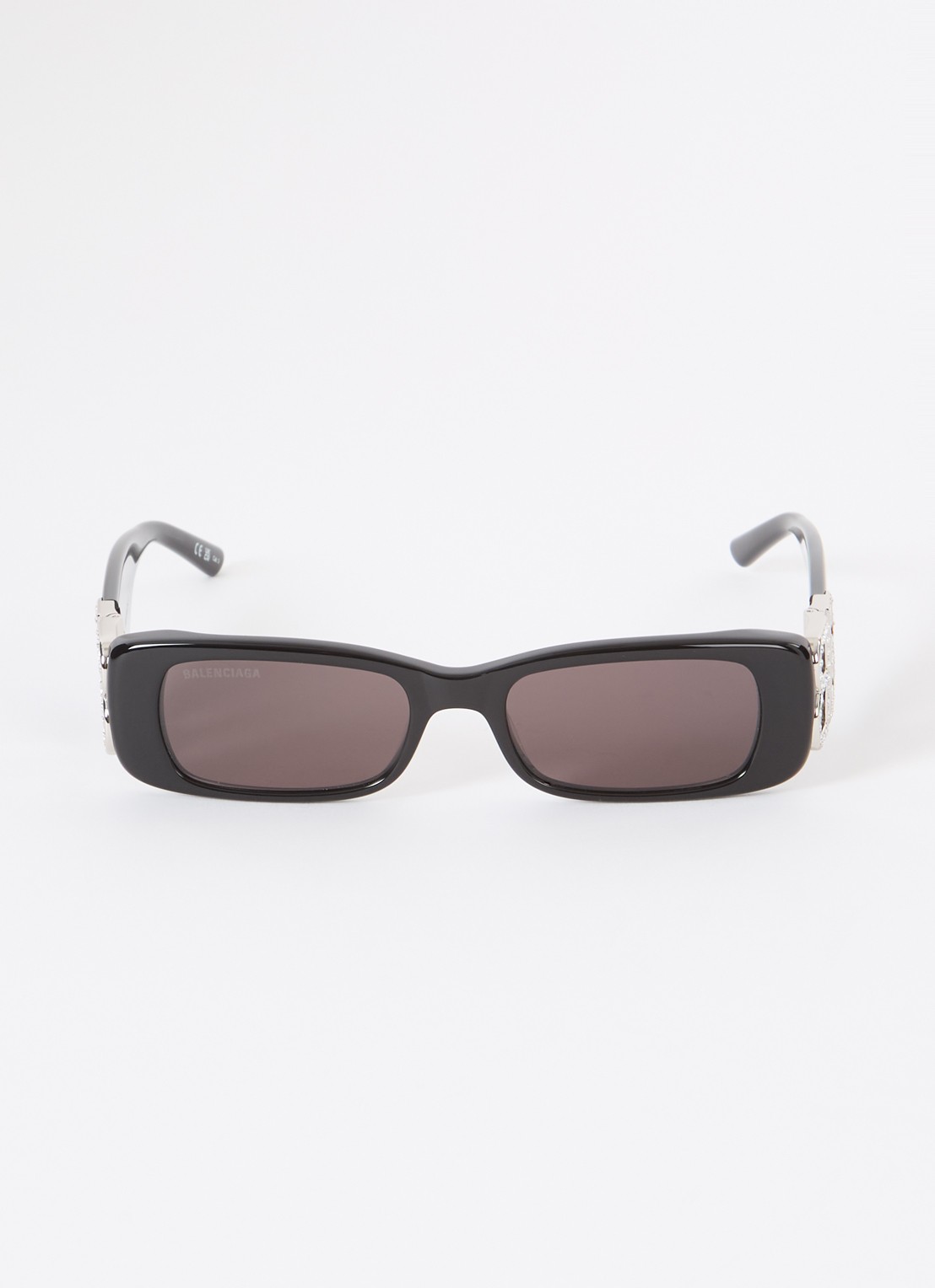 Balenciaga Retro zonnebril BB0096S - detail 3 zwart