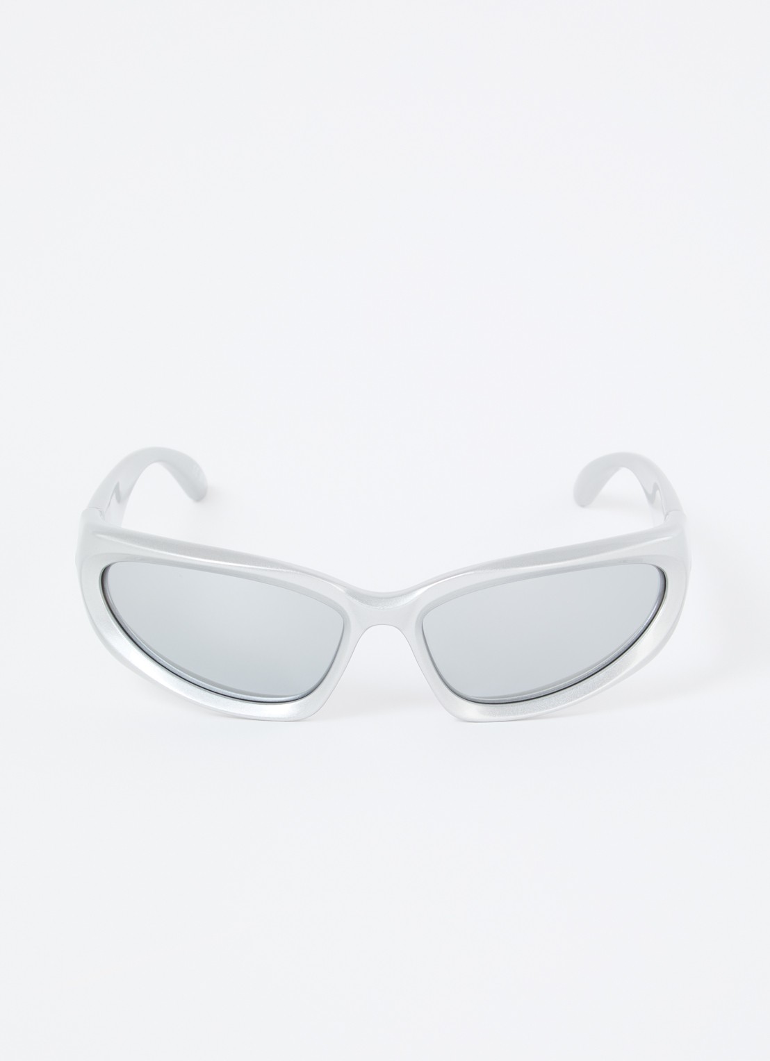 Balenciaga Retro zonnebril BB0157S - detail 2 zilver