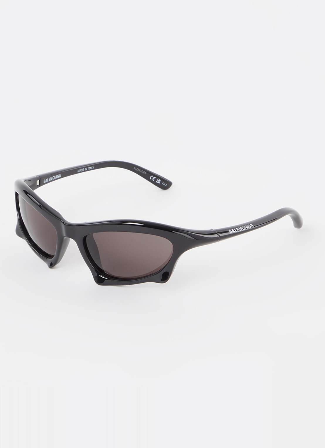 Balenciaga Retro zonnebril BB0229S  - voorkant 4 zwart