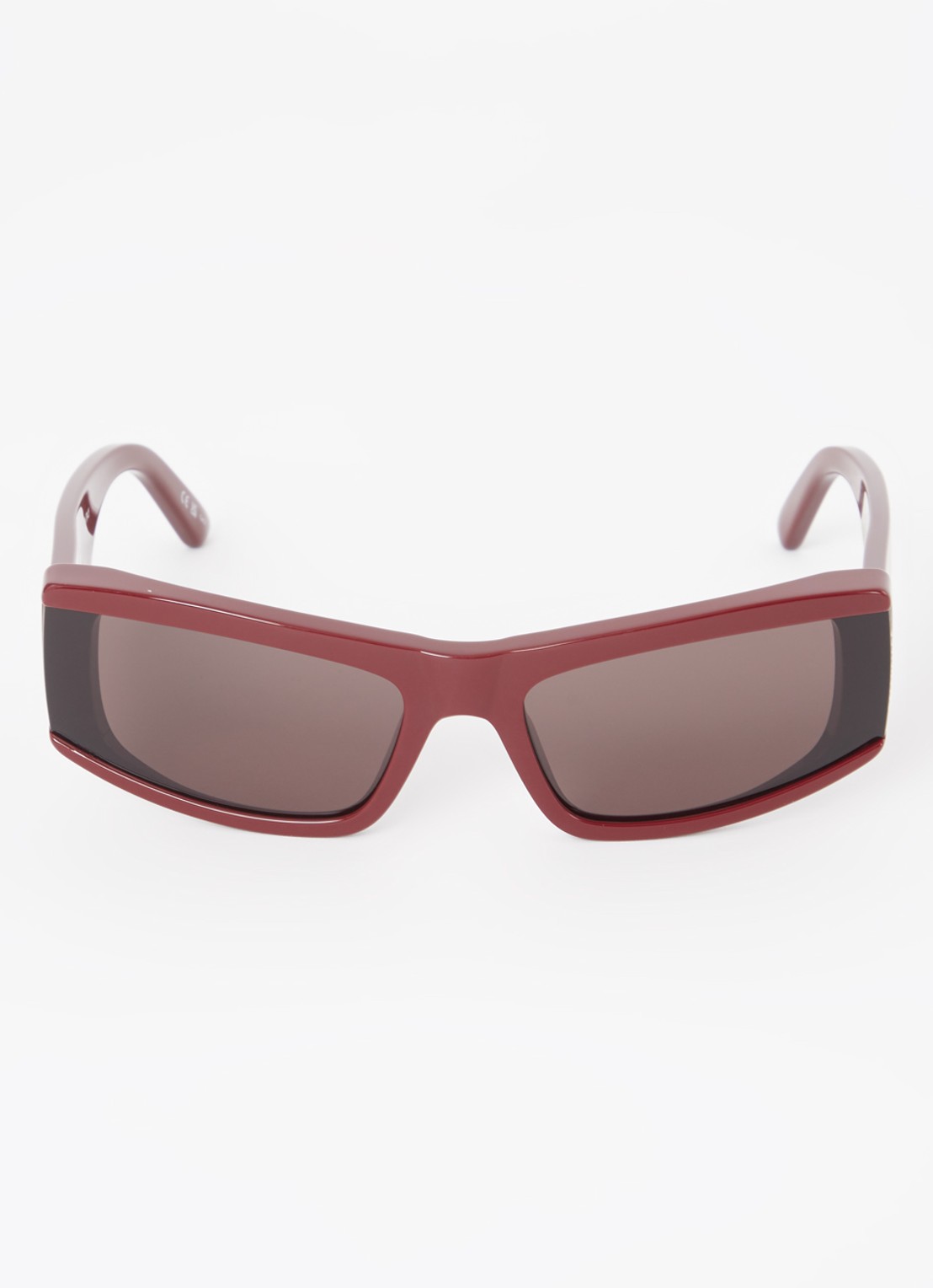 Balenciaga Retro zonnebril BB0301S - detail bordeauxrood