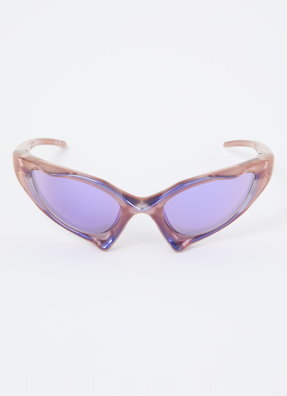 Balenciaga Retro zonnebril BB0352S - detail 2 paars