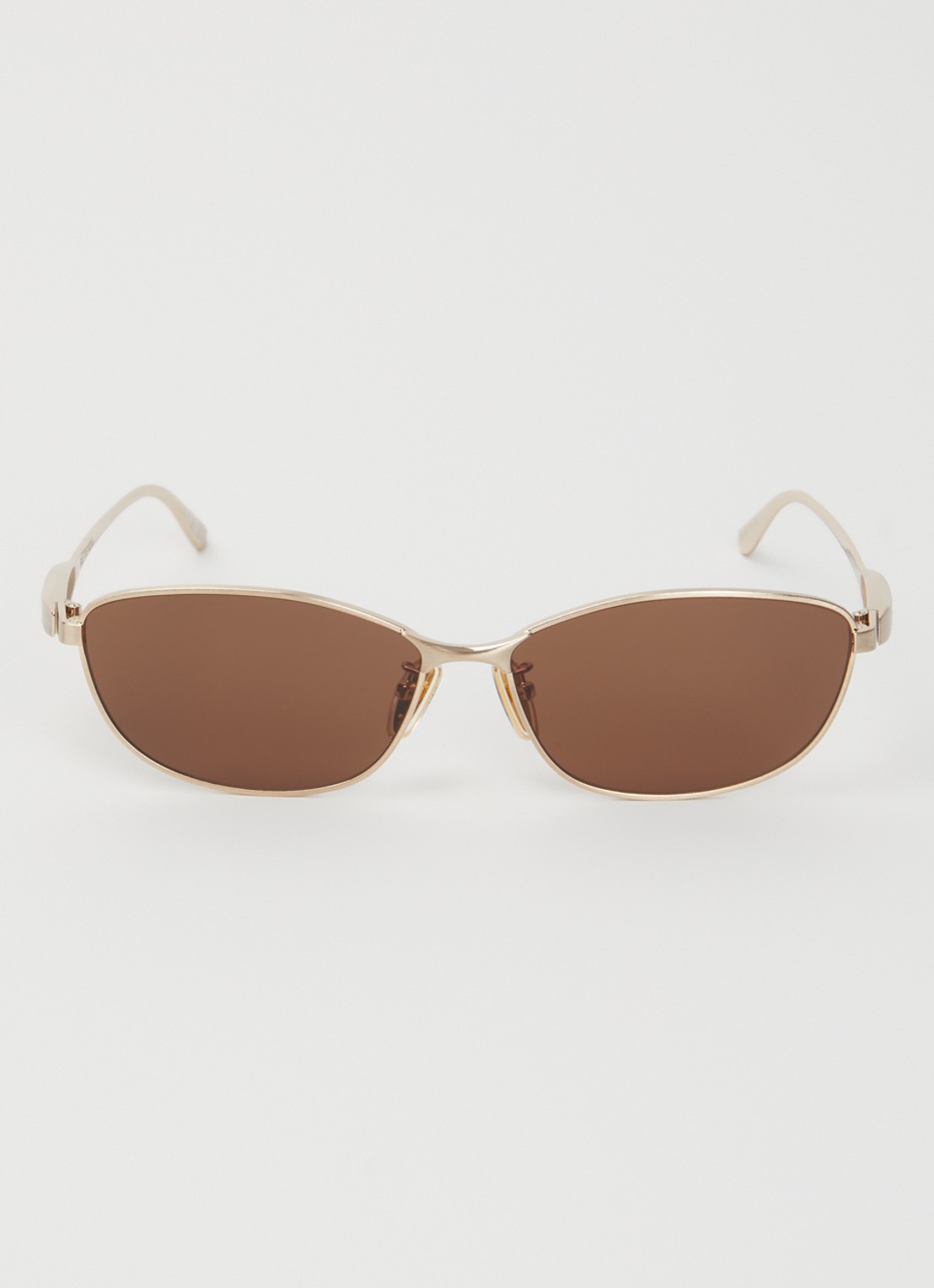 Balenciaga Retro zonnebril BB0357SA - detail 2 goud