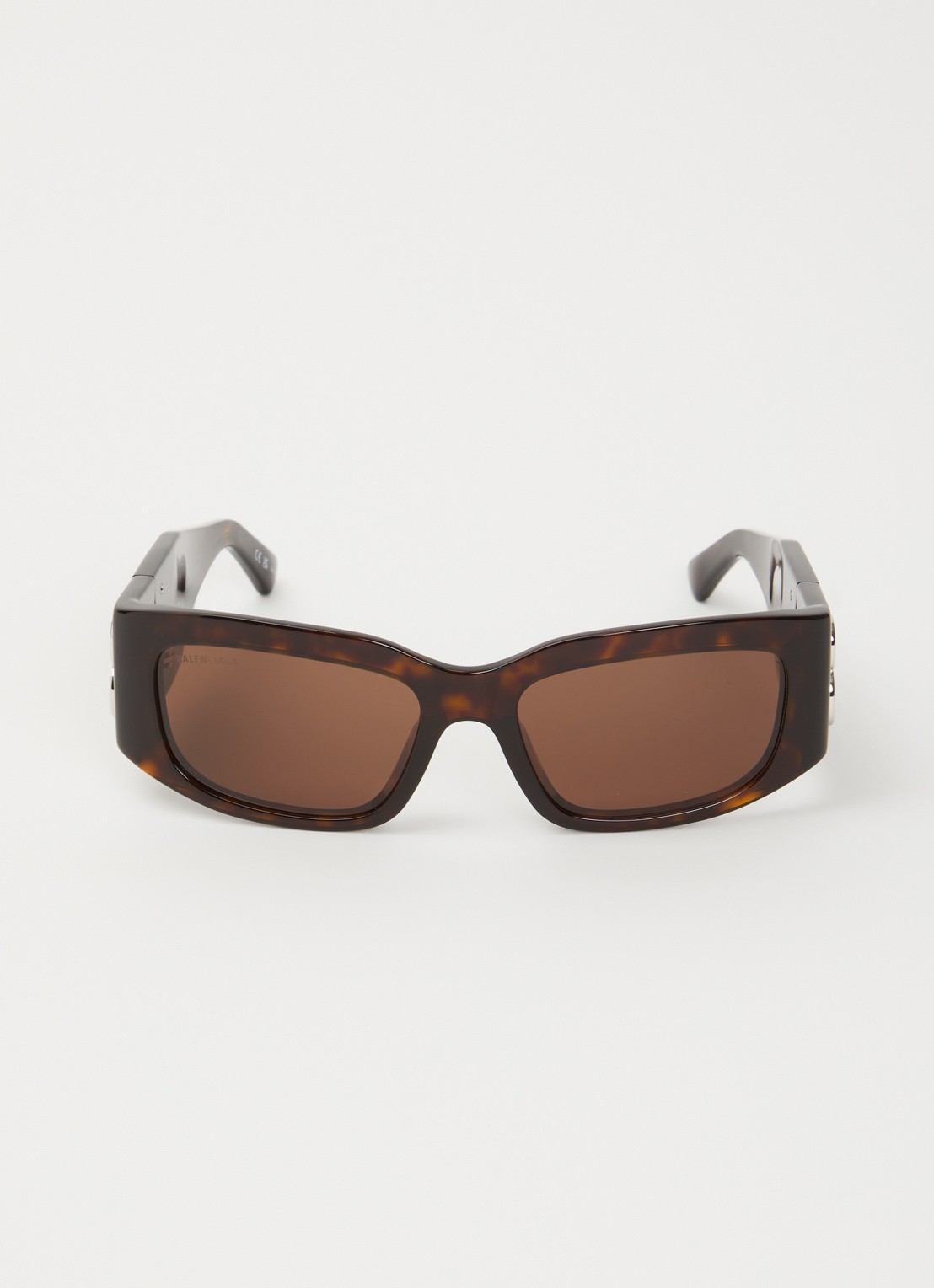 Balenciaga Retro zonnebril BB0360S - detail 2 bruin
