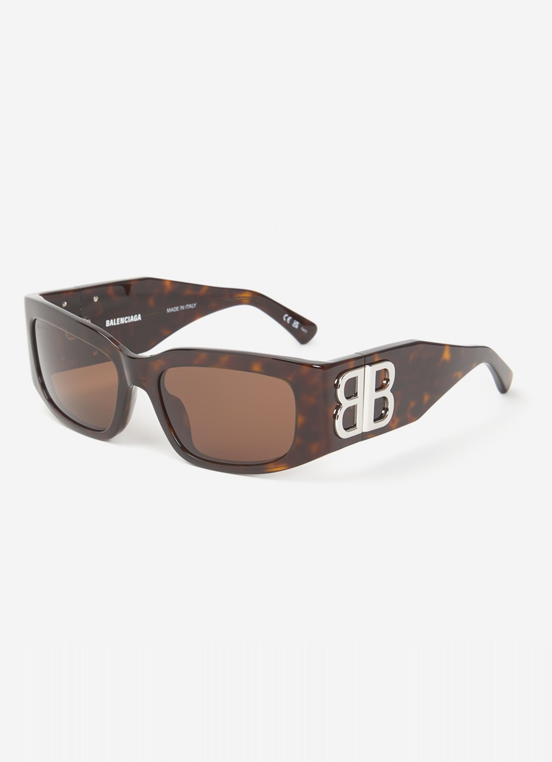 Balenciaga Retro zonnebril BB0360S - voorkant bruin
