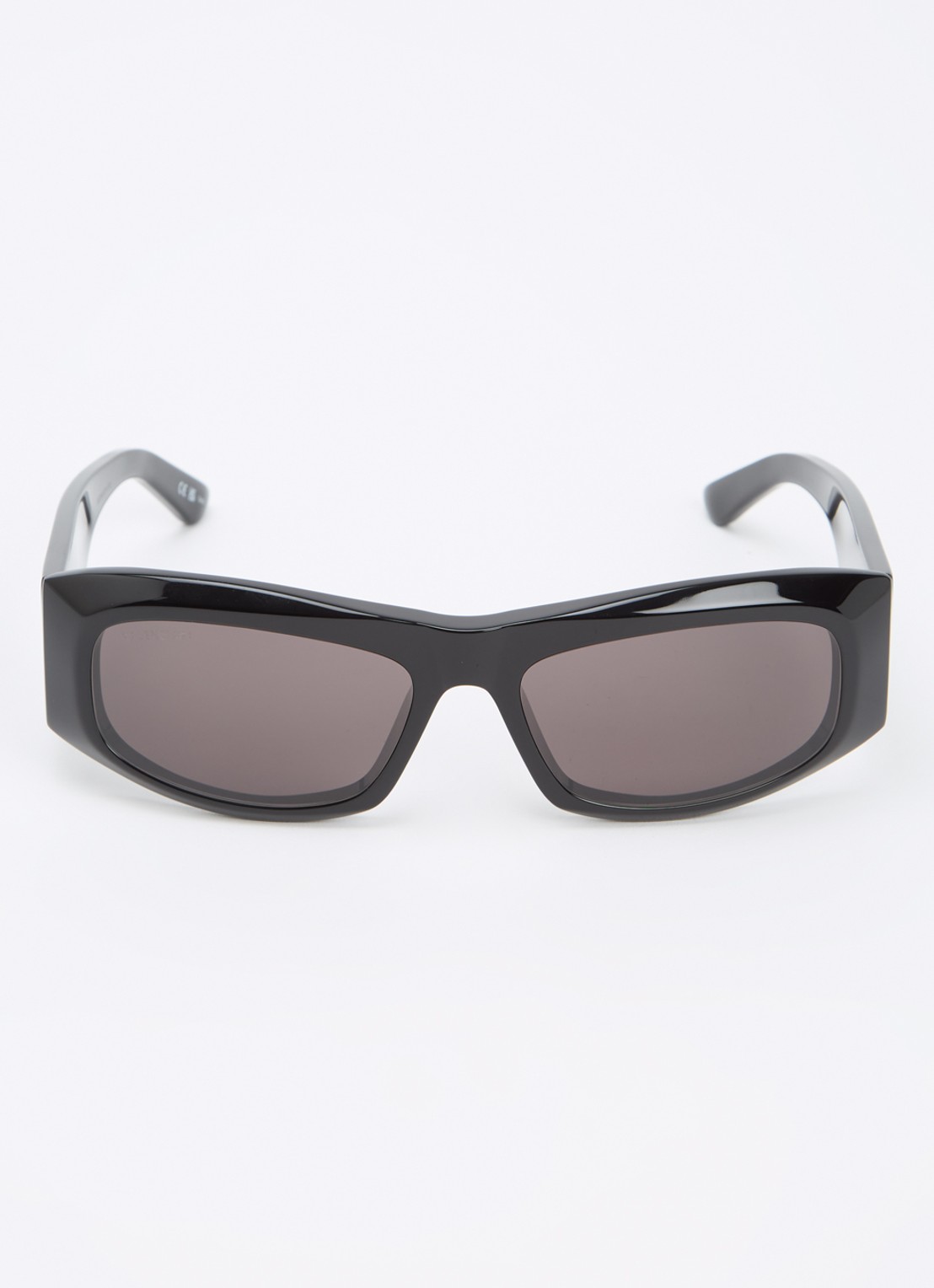 Balenciaga Retro zonnebril BB0395S - detail zwart