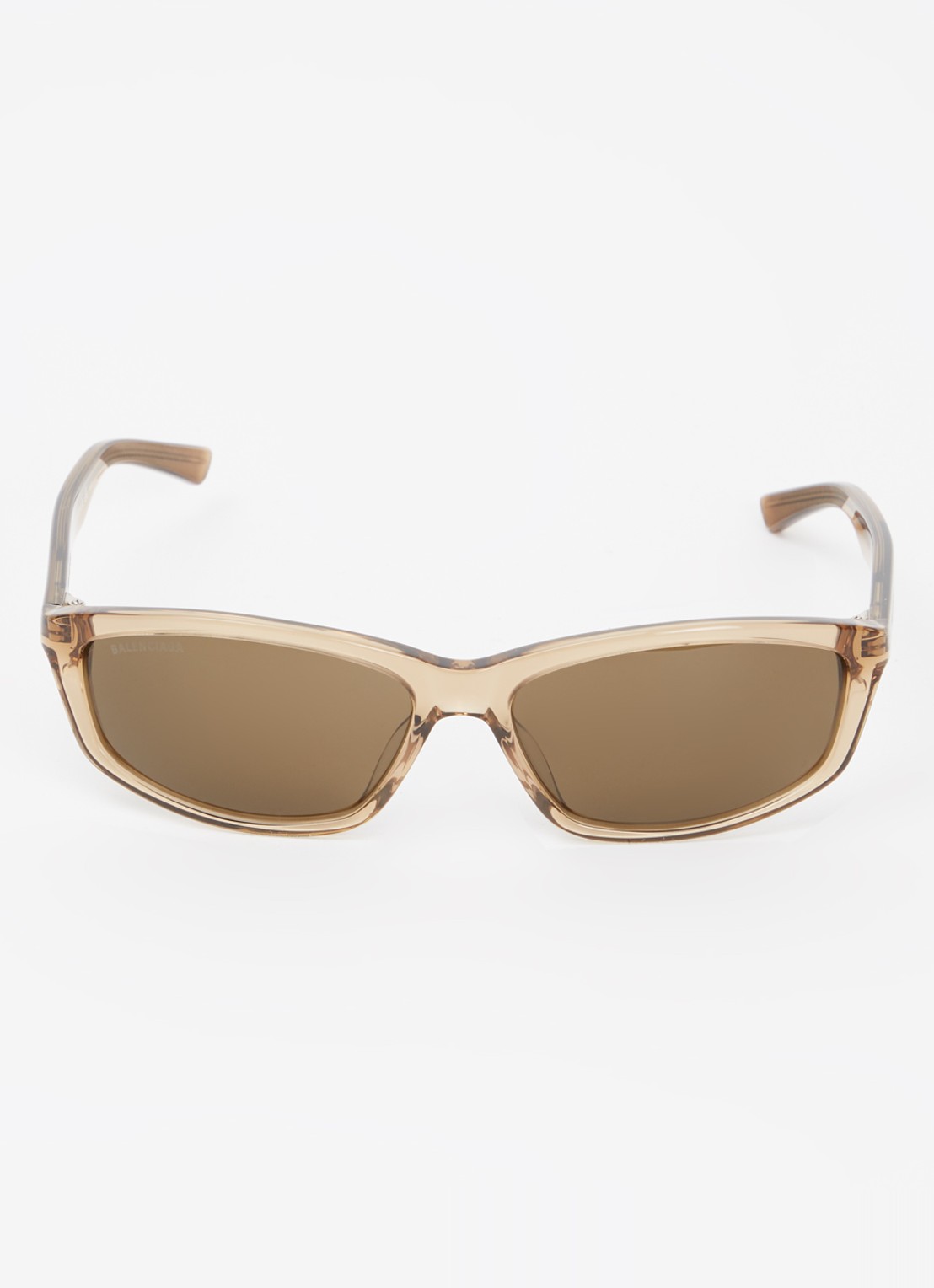 Balenciaga Retro zonnebril BB0401S - detail lichtbruin