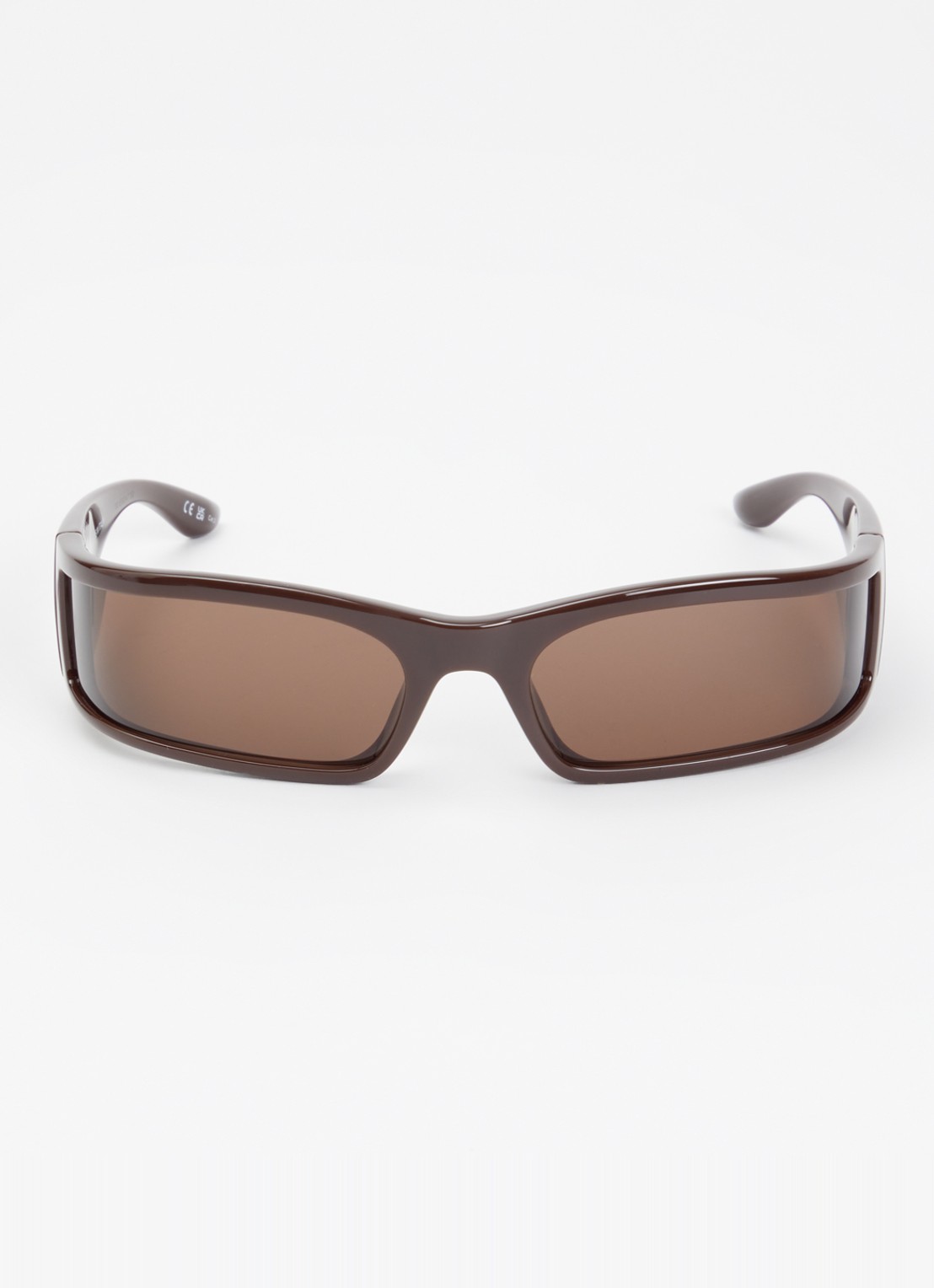 Balenciaga Retro zonnebril BB0458S - detail bruin