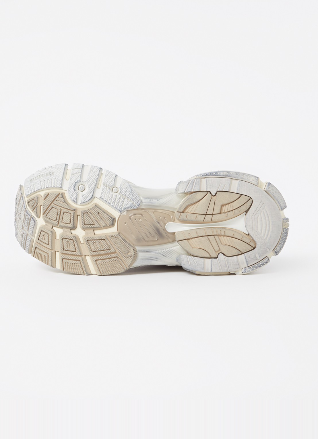Balenciaga Runner sneaker met logo - detail 6 beige