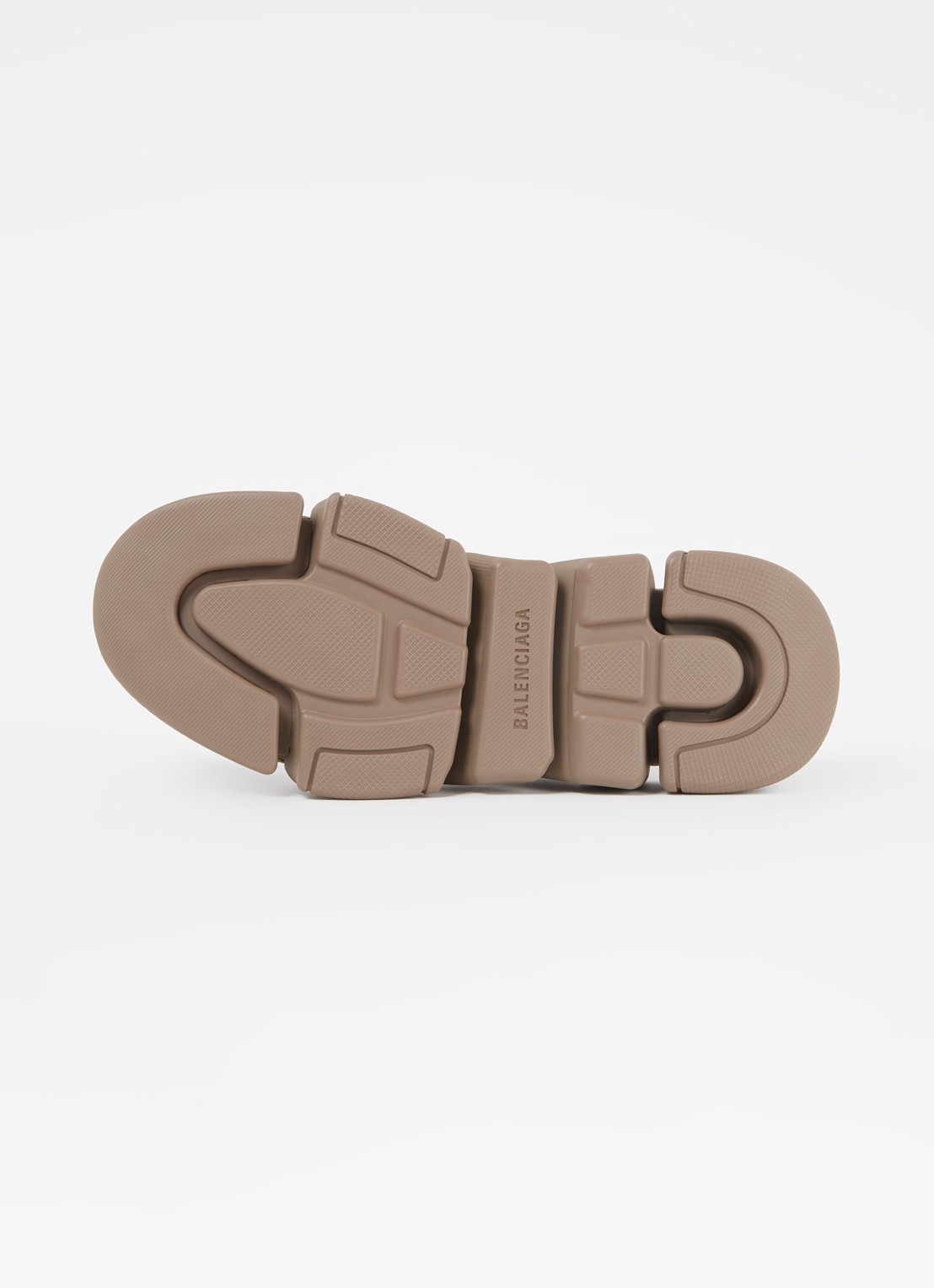 Balenciaga Speed 2.0 slipper met gebreid bovenwerk - detail 5 khaki