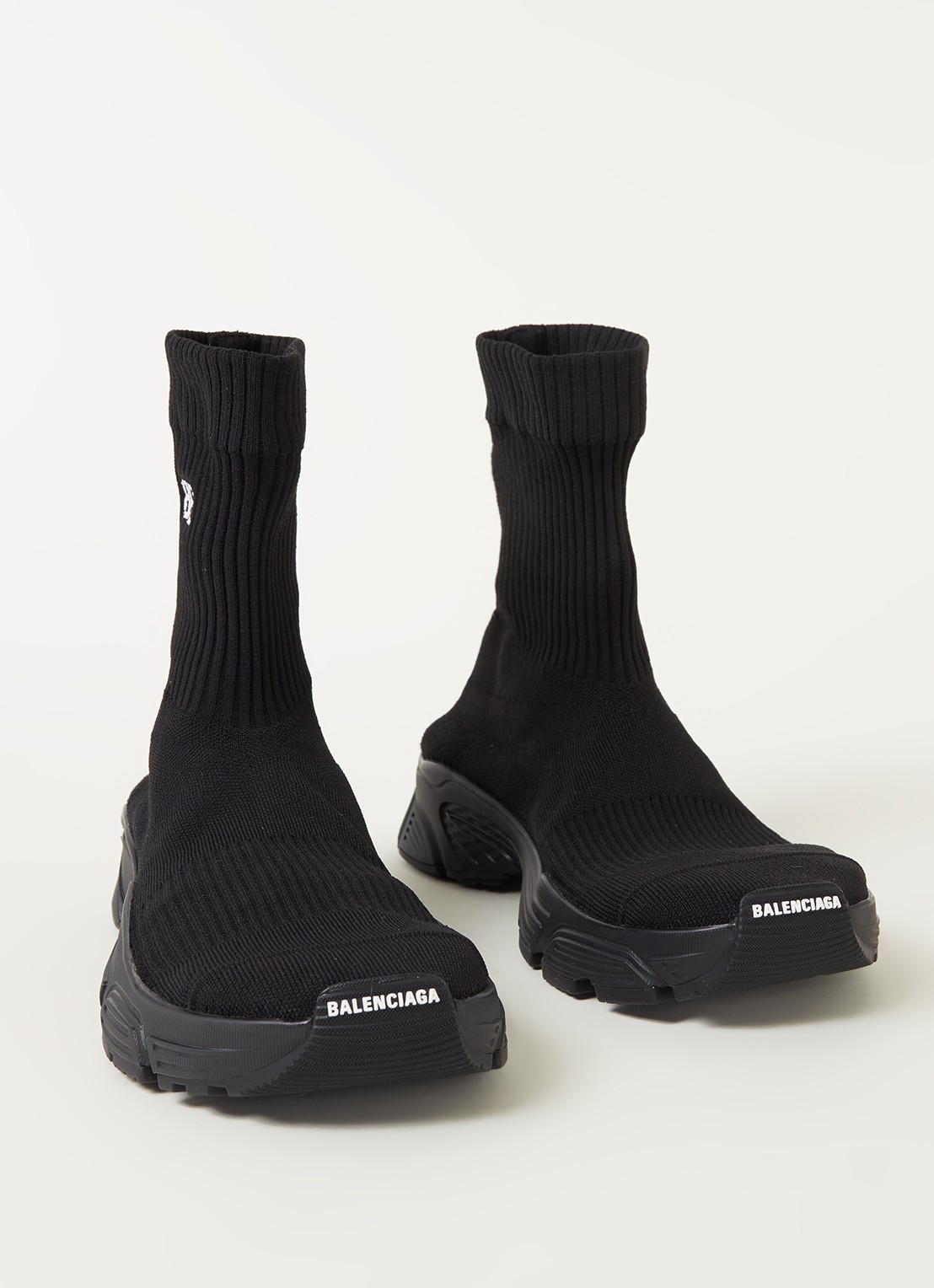 Balenciaga Speed 3.0 Trainer met gebreid bovenwerk - detail zwart