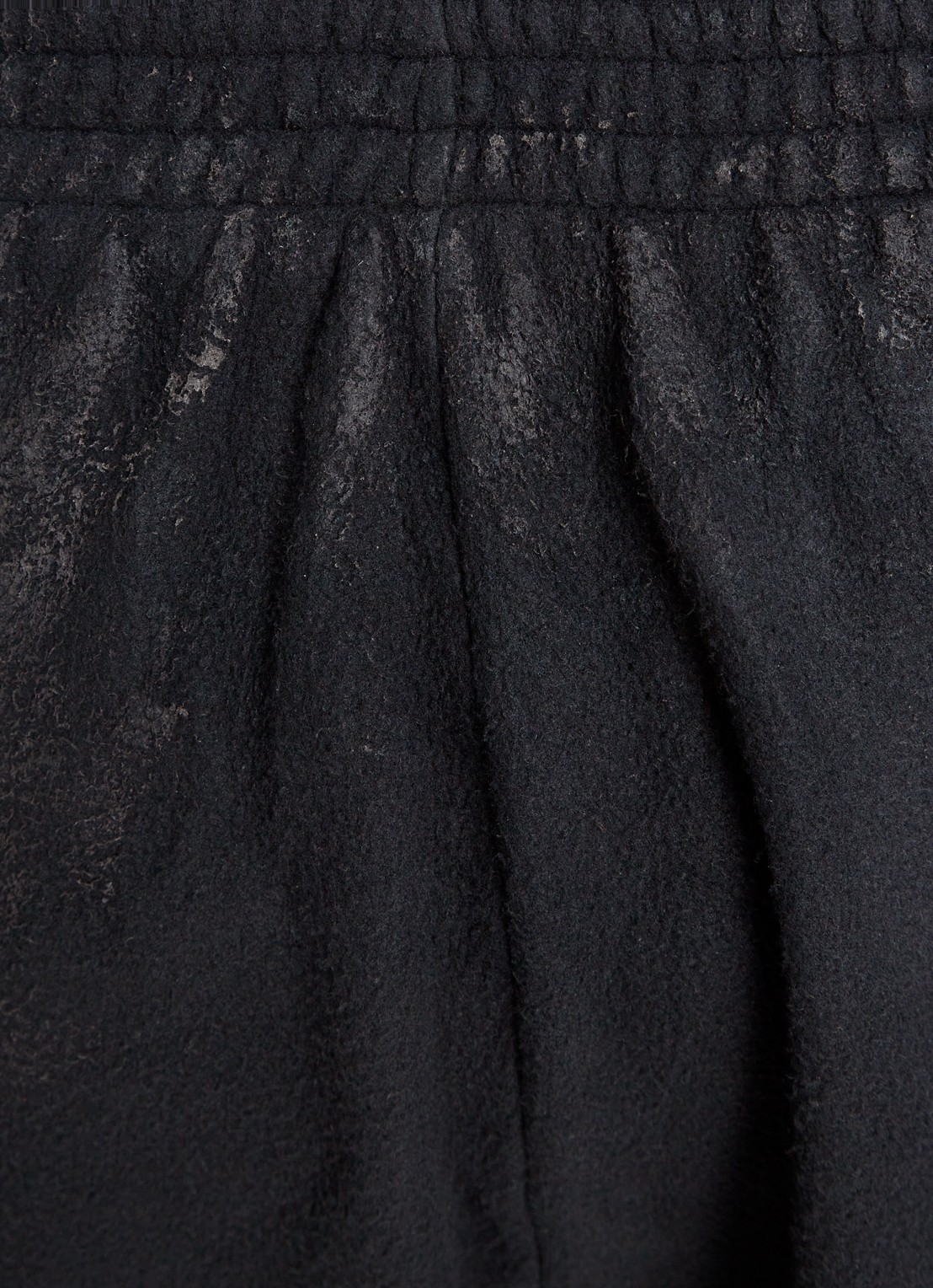 Balenciaga Straight leg joggingbroek met verwassen afwerking - detail 5 zwart