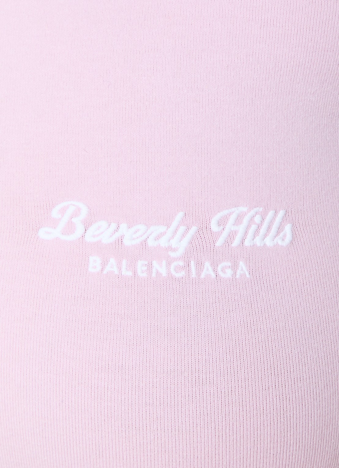 Balenciaga T-shirt met logoprint - detail 5 roze