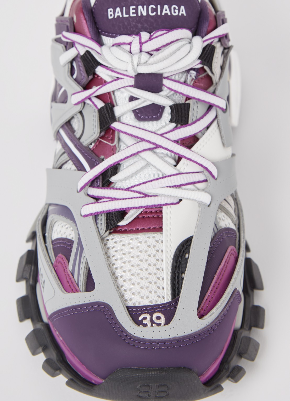 Balenciaga Track sneaker met mesh details - detail 7 paars