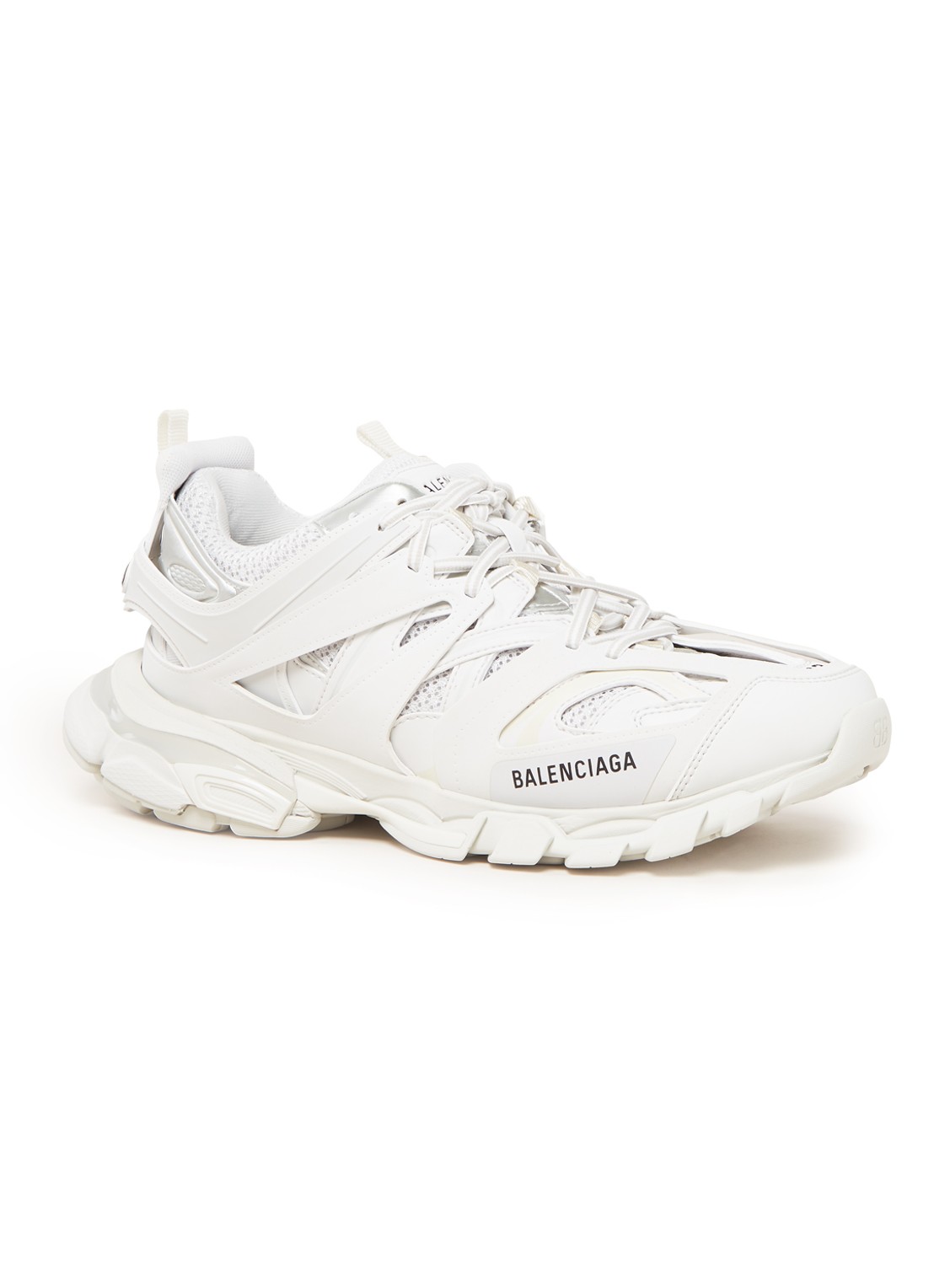 Balenciaga Track sneaker met mesh details  - voorkant 4 wit