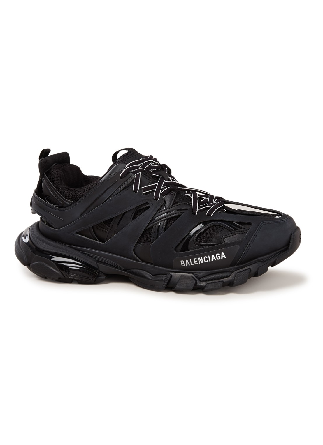 Balenciaga Track sneaker met mesh details  - voorkant 5 zwart