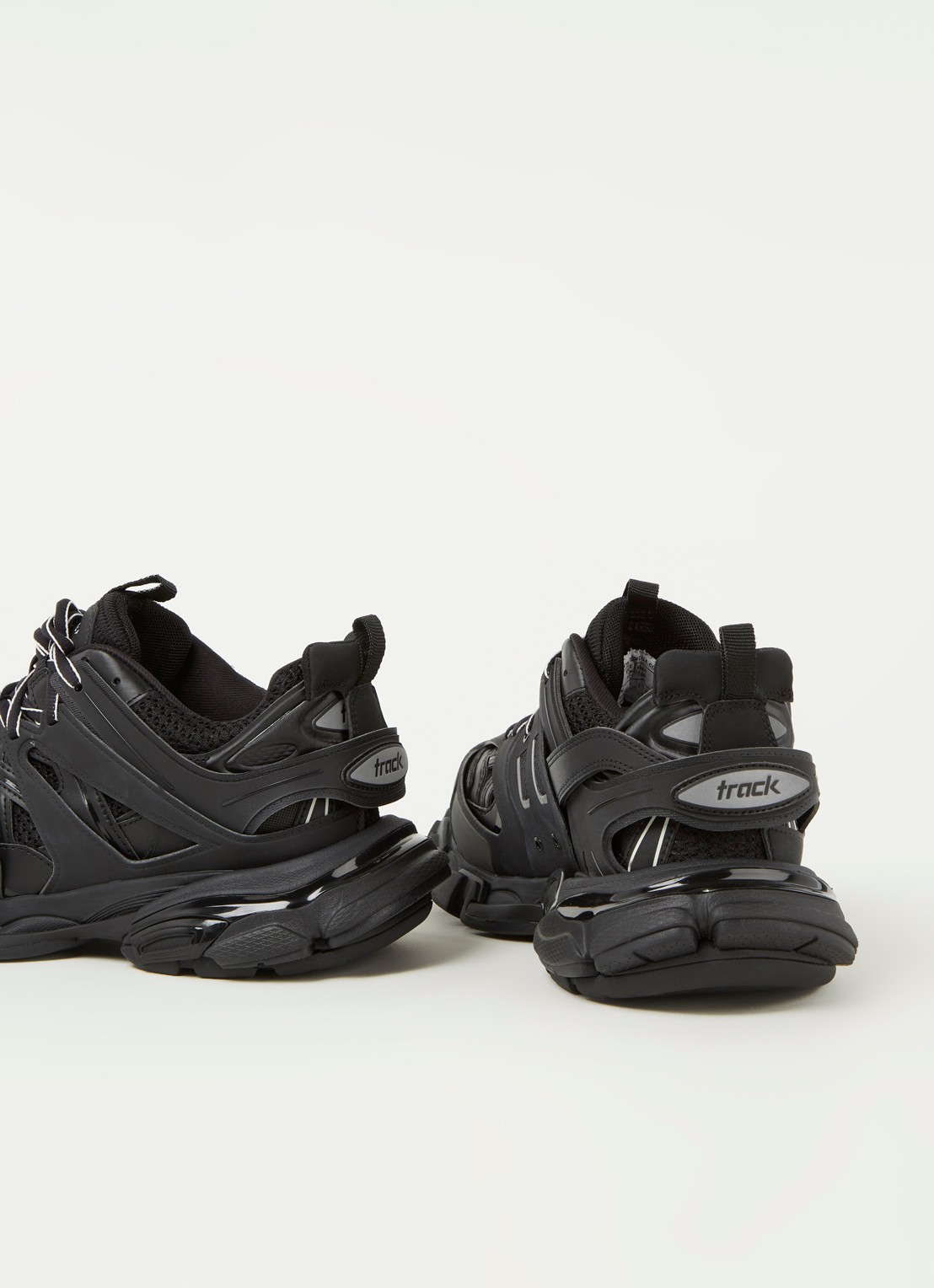 Balenciaga Track sneaker met mesh detalis - detail 2 zwart