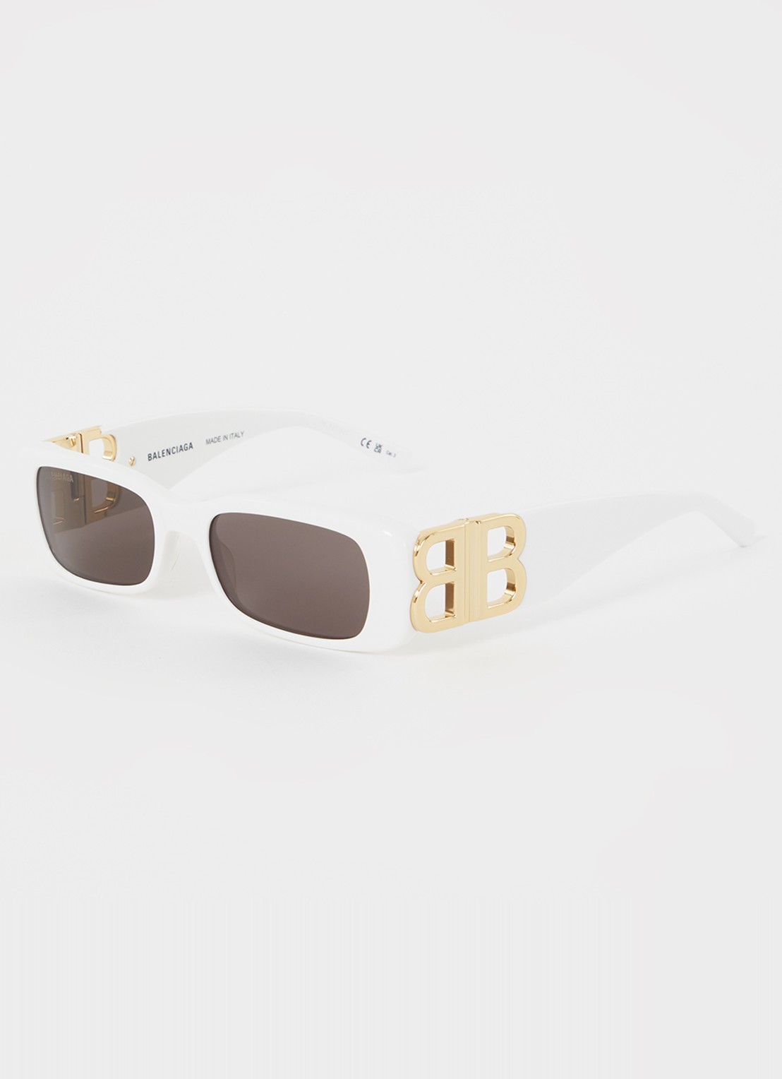 Balenciaga Zonnebril BB0096S - voorkant wit
