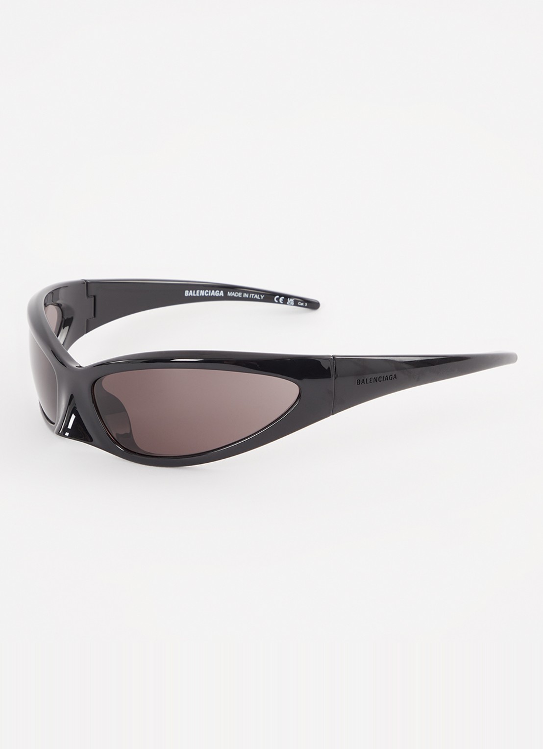 Balenciaga Zonnebril BB0251S - voorkant 4 zwart