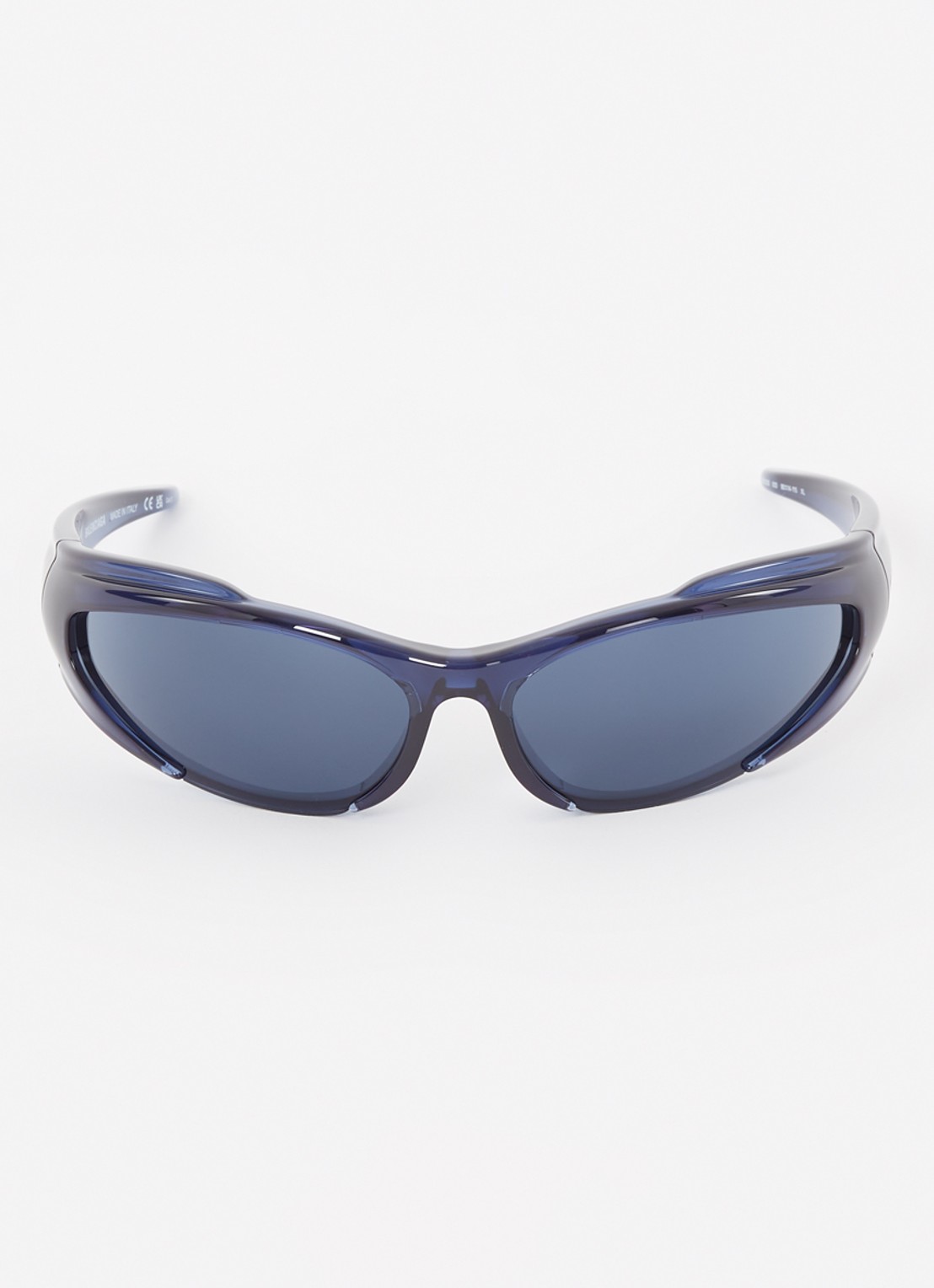 Balenciaga Zonnebril BB0253S - detail 3 blauw