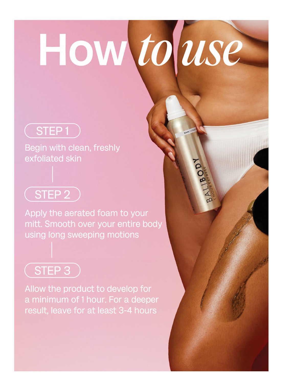 Bali Body 1 Hour Express - zelfbruiner - detail 5 dark