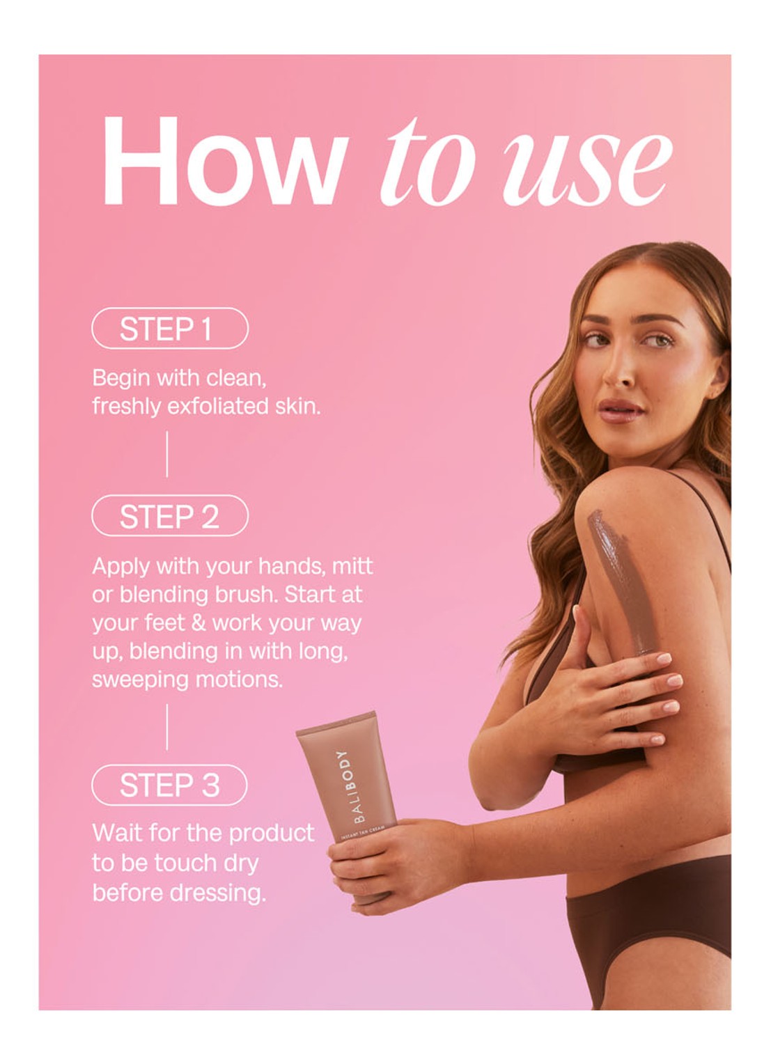 Bali Body Instant Tan Cream - zelfbruiner - detail 6 dark