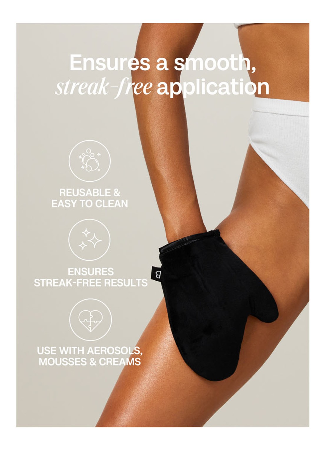 Bali Body Luxe Tanning Mitt - zelfbruiner handschoen - detail 2 undefined
