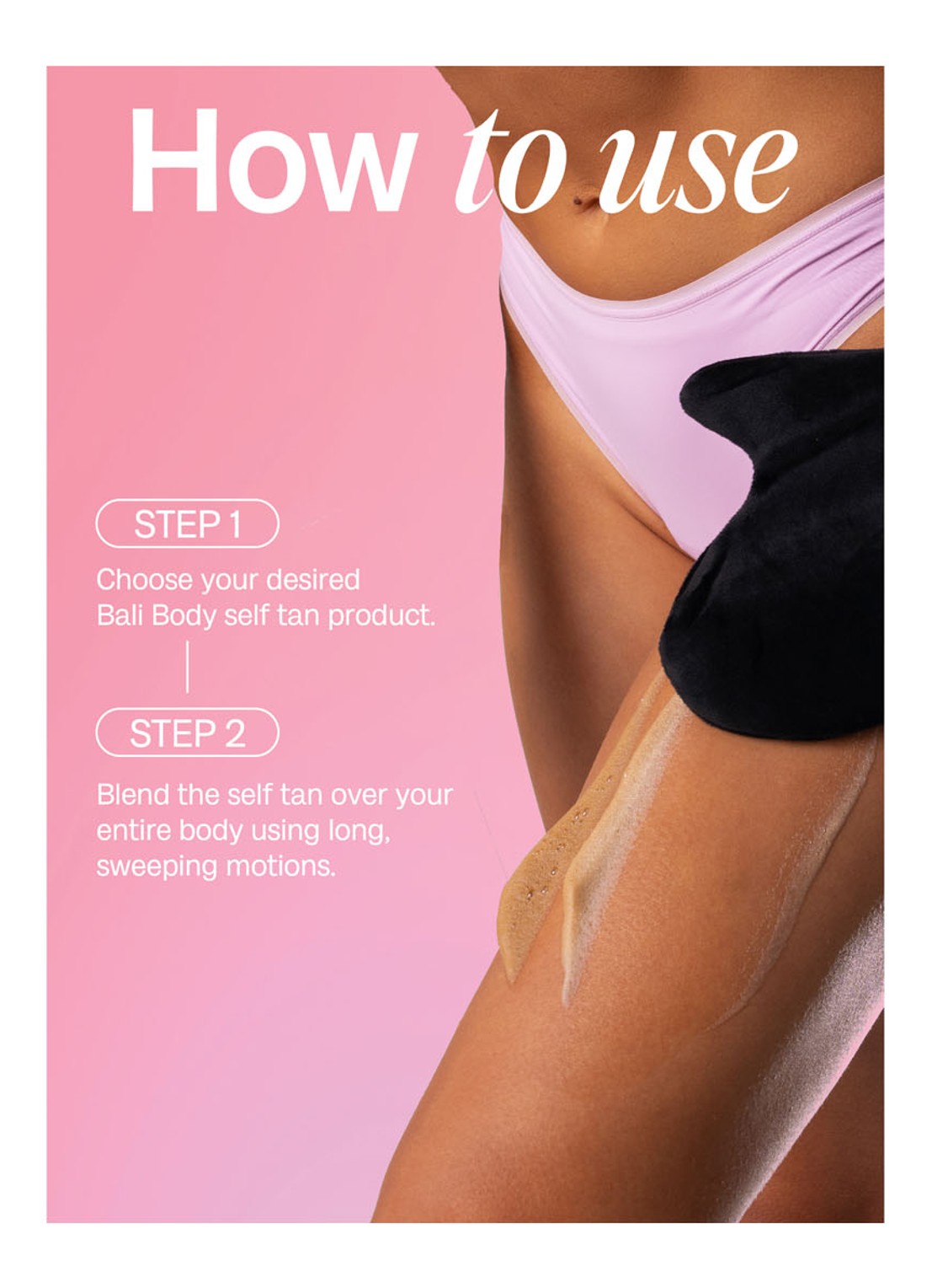 Bali Body Luxe Tanning Mitt - zelfbruiner handschoen - detail 4 undefined