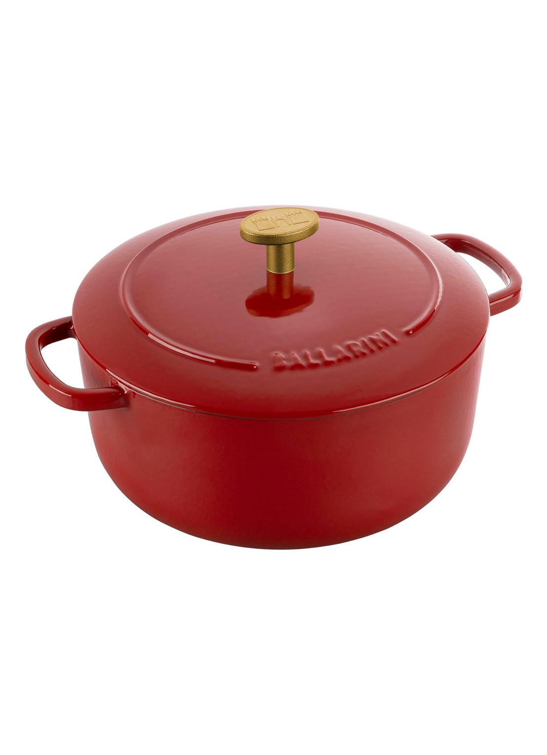 Ballarini Bellamonte ronde braadpan Ø20 cm - voorkant rood